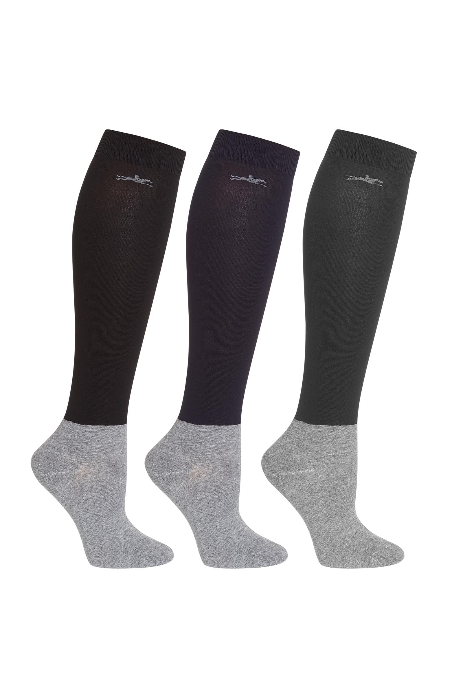 Schockemöhle Sports Show Socks, 3 paia Calzini
