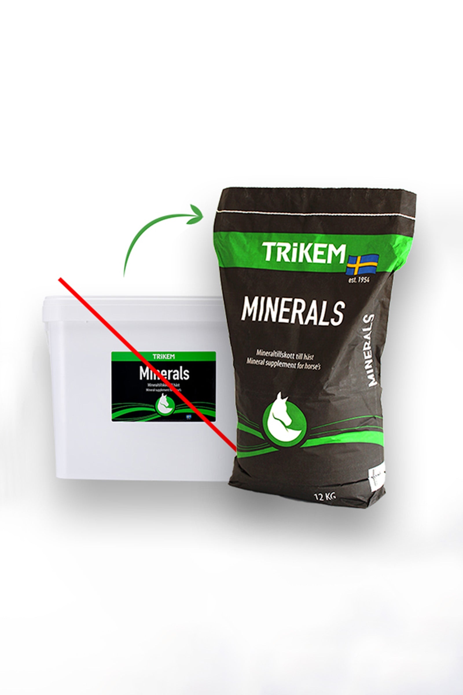 Trikem Sport Trikem, Integratore di sali minerali, 12kg Horse Feed & Nutrition