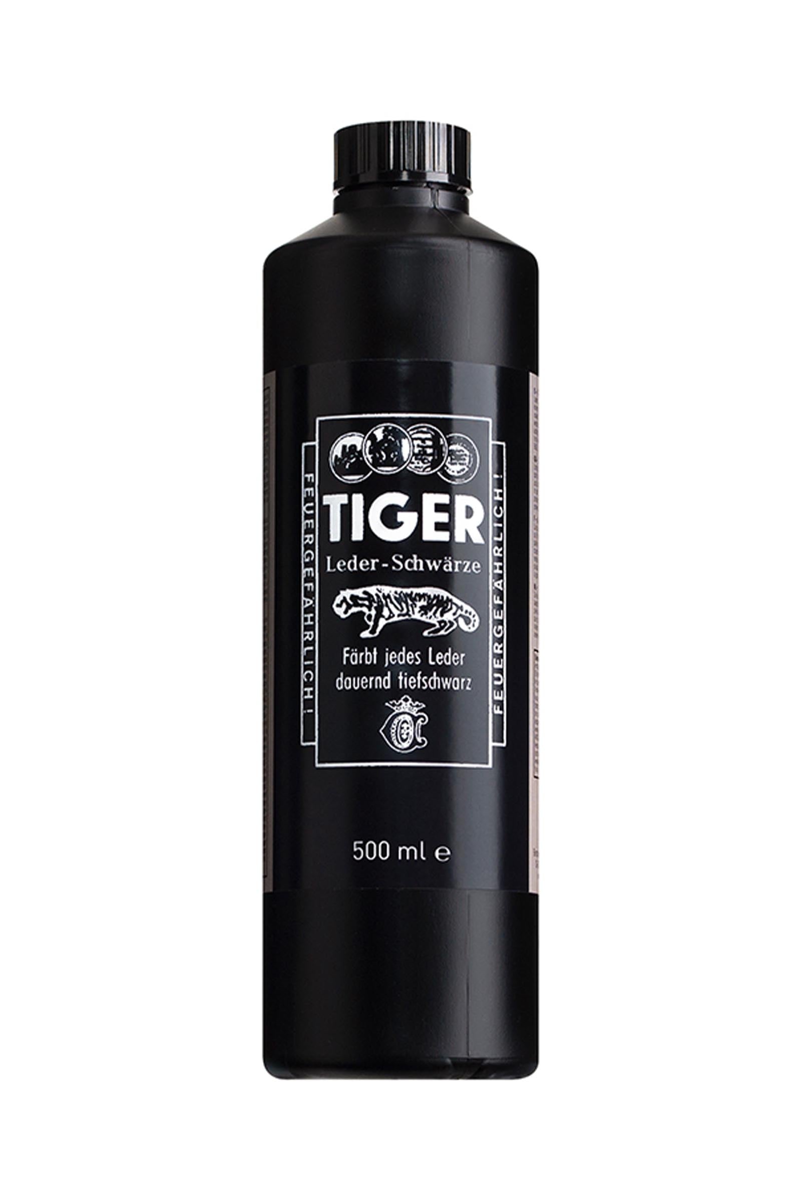 Bense & Eicke Tintura nera per cuoio Tiger, 500 ml Prodotti per la salute