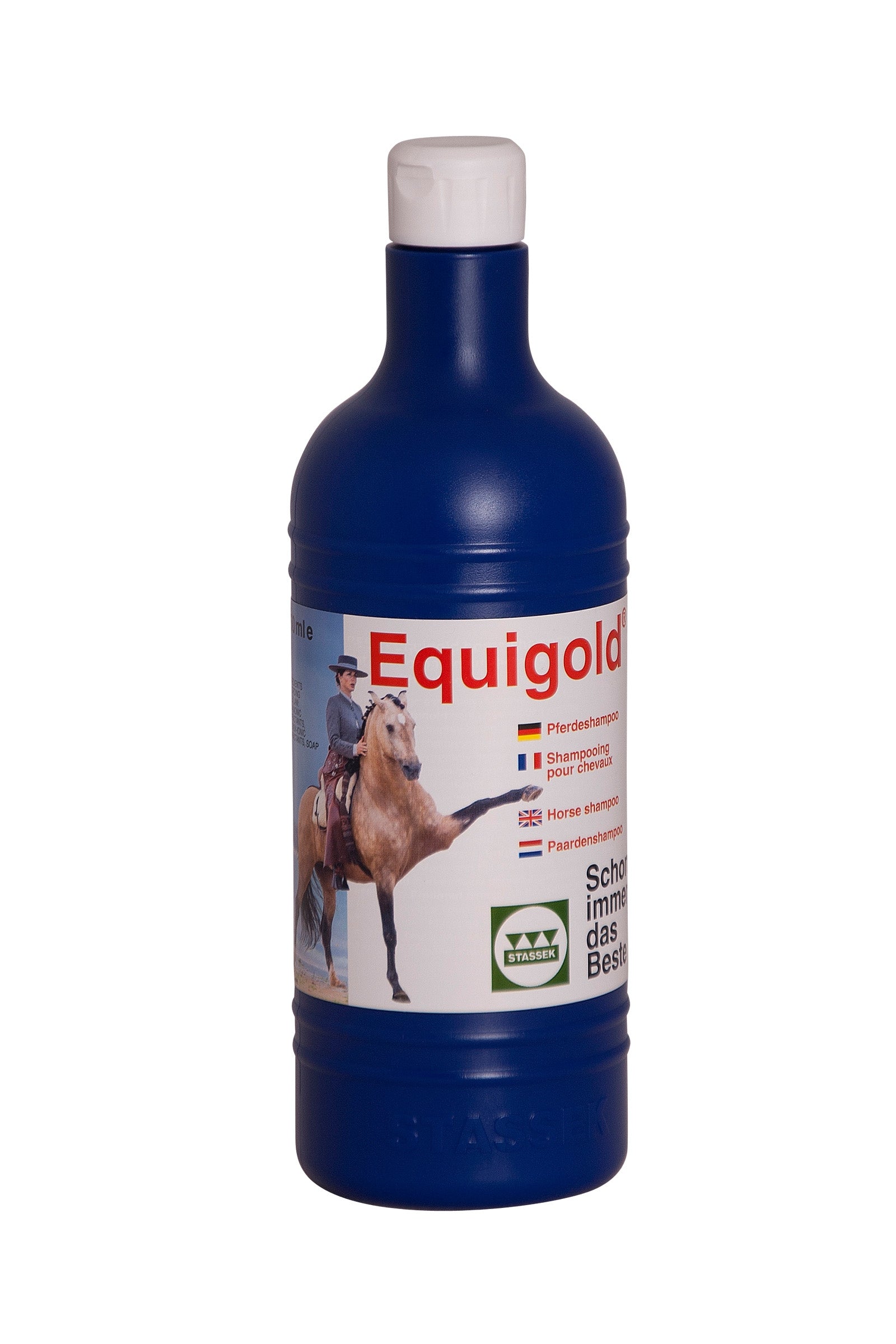 Stassek Equigold Shampoo per cavalli, 750 ml Prodotti per la salute