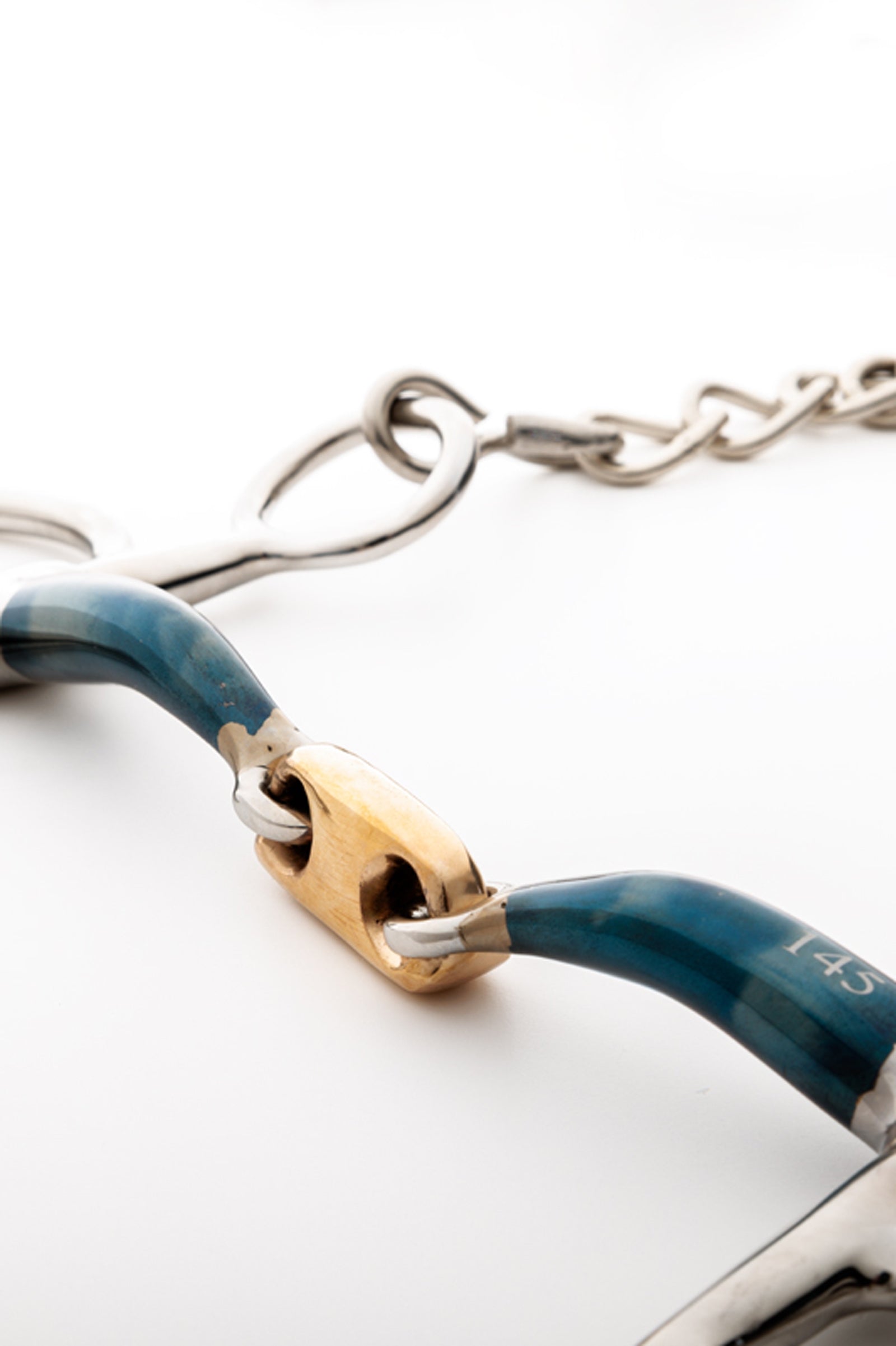 Kavalkade Ergonomic Pelham Double Jointed, Short, 14 mm Horse Bits