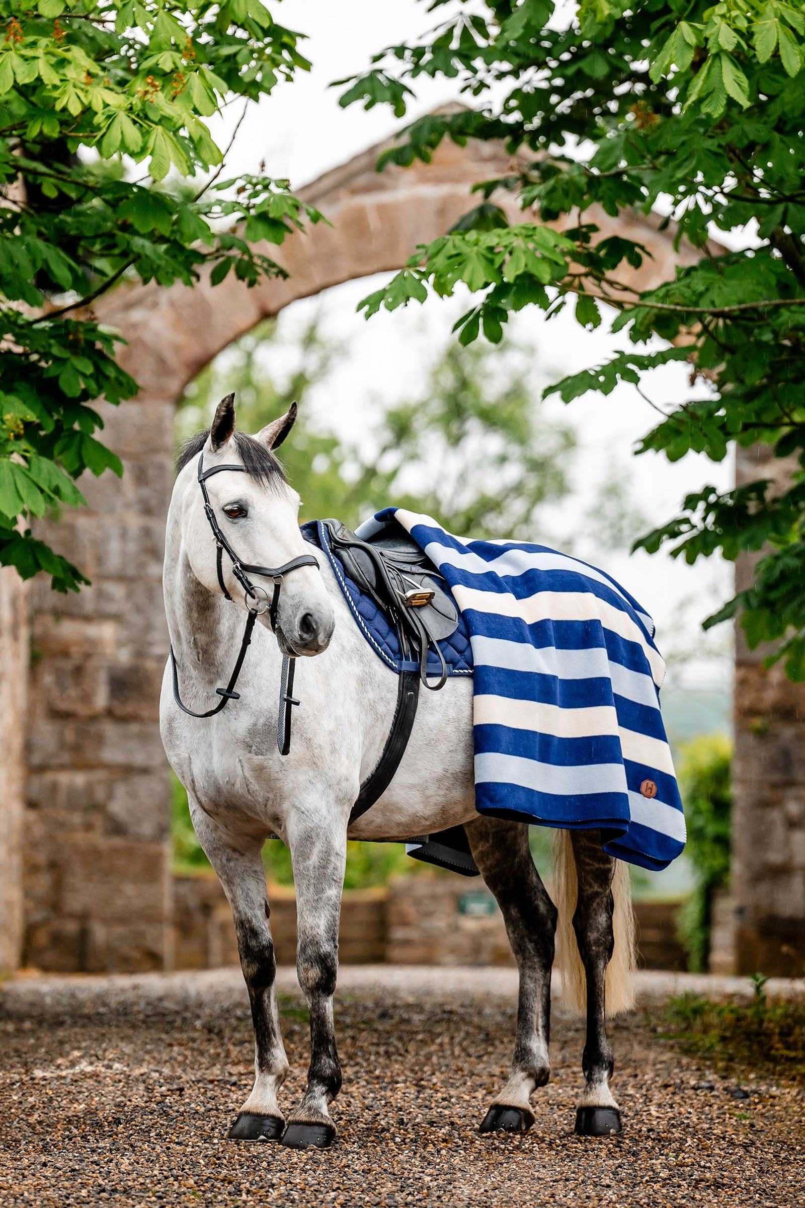 Horseware Newmarket Fleece Coperta antisudore (Square) Coperte per cavalli