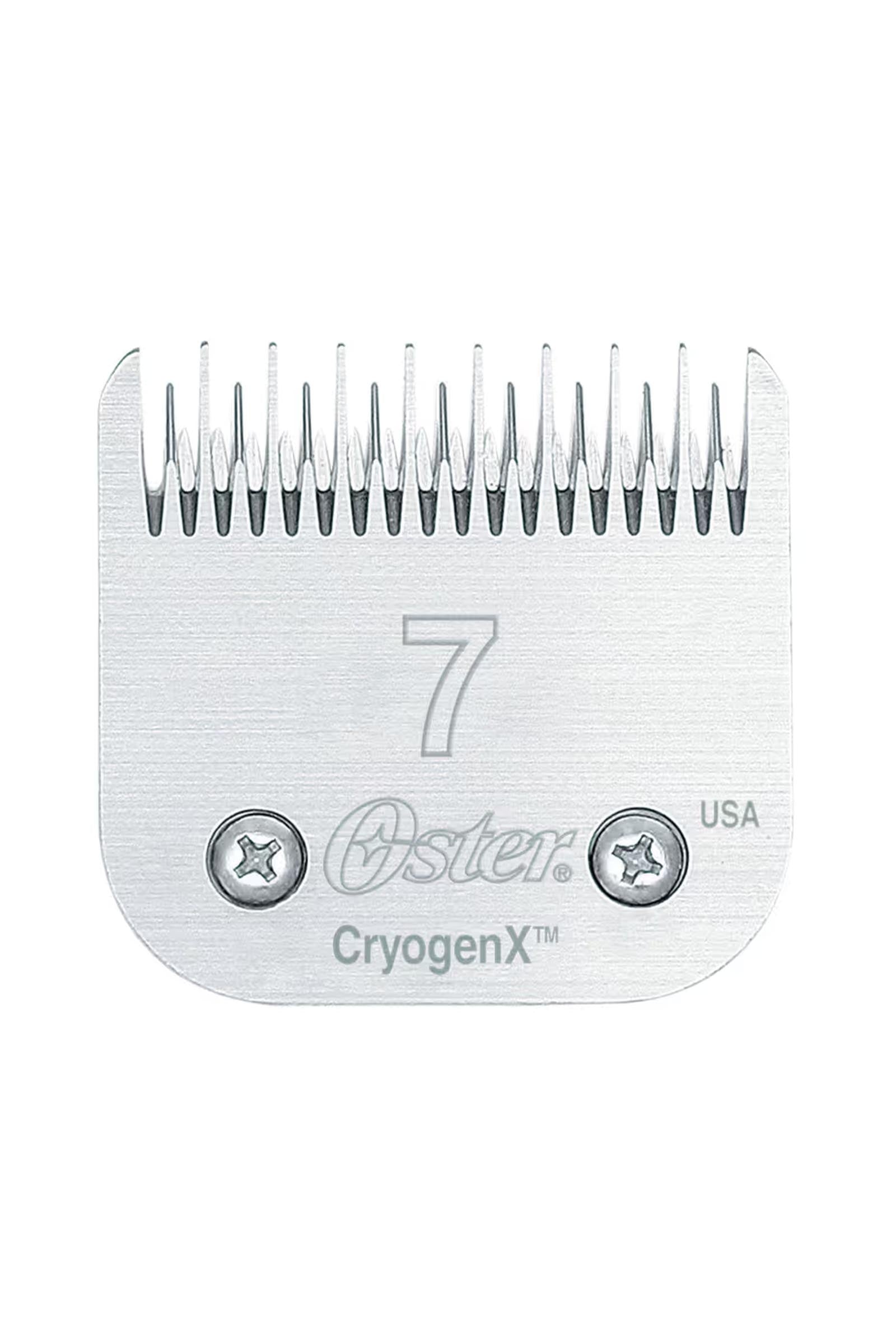 Oster Cryogen-X set di lame (testina di taglio n. 7, lunghezza di taglio 3,2 mm) Ritaglio e finiture