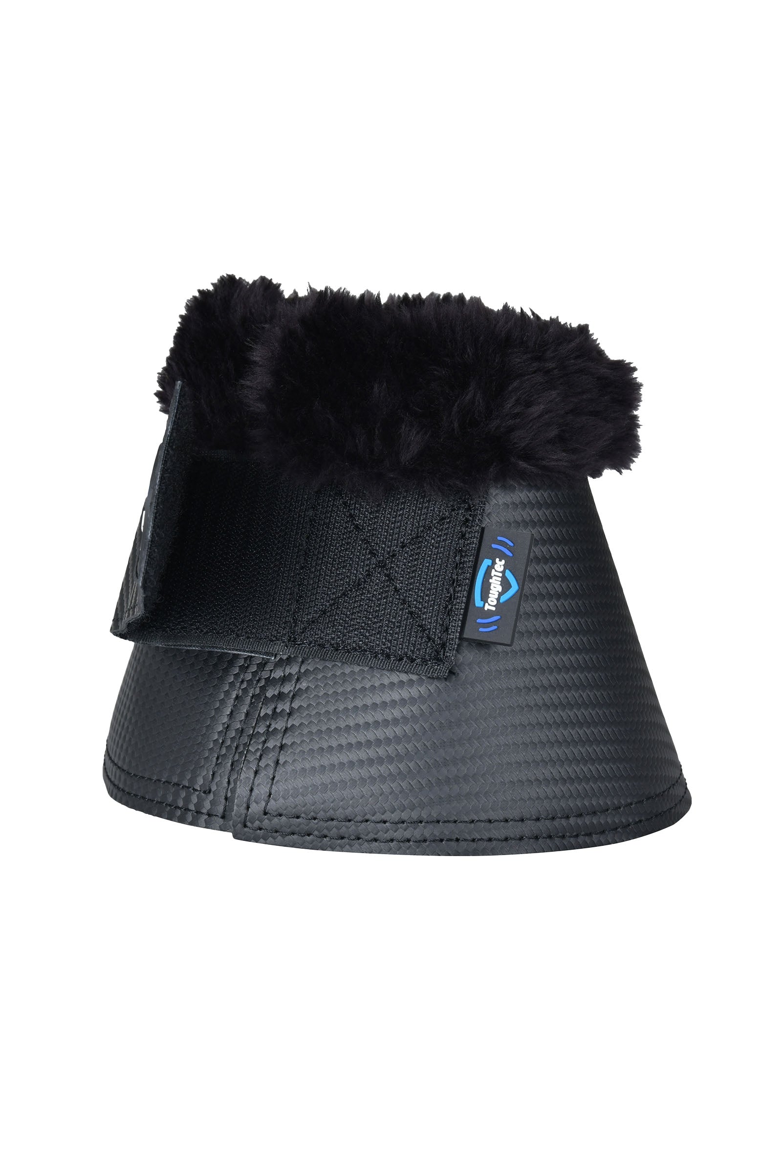 Weatherbeeta Tough-Tec Fleece Trim Bell Boots Leg Protection & Hoof Protection for Horses