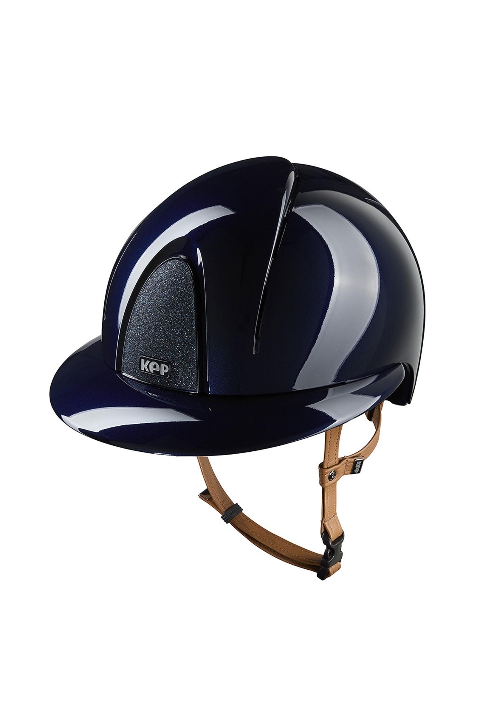 KEP Helmets KEP NOVA ABS Metal Polish/Beige/Star Polo Riding Helmet Attrezzatura di sicurezza