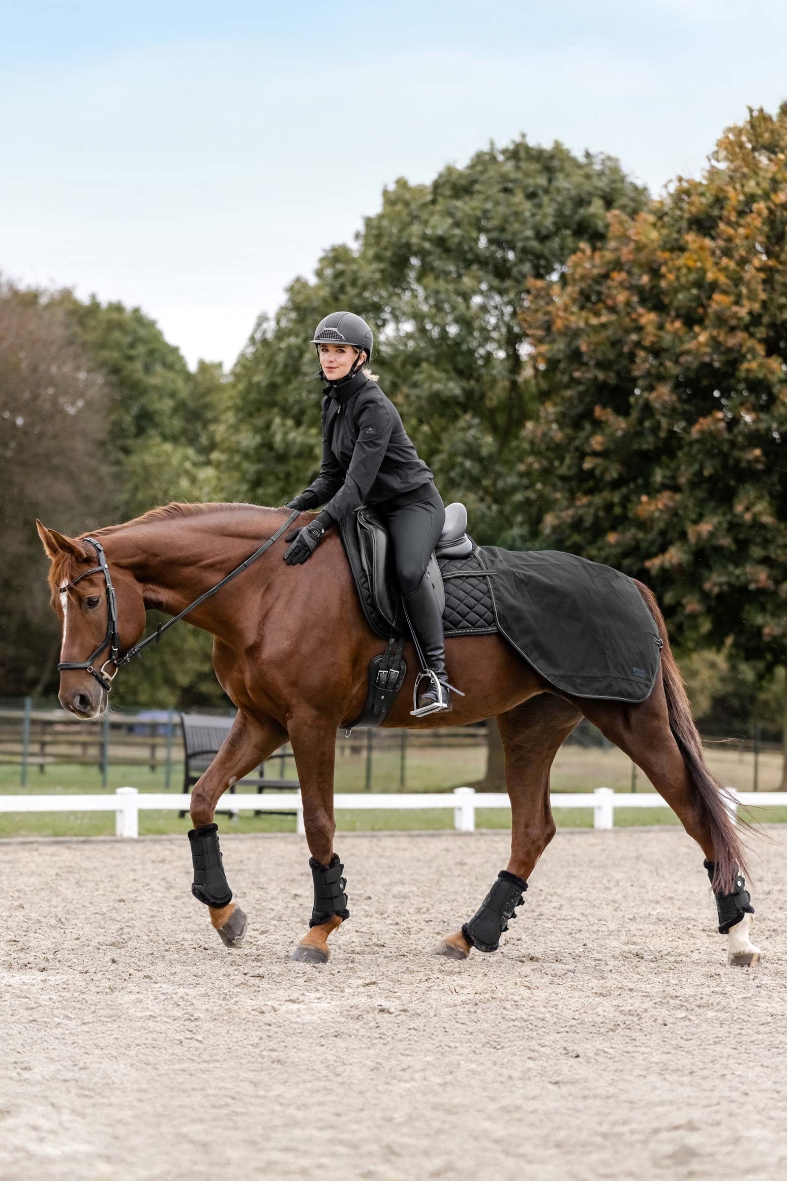 Waldhausen Salzburg Excercise Rain Rug,  50 g Horse Rugs