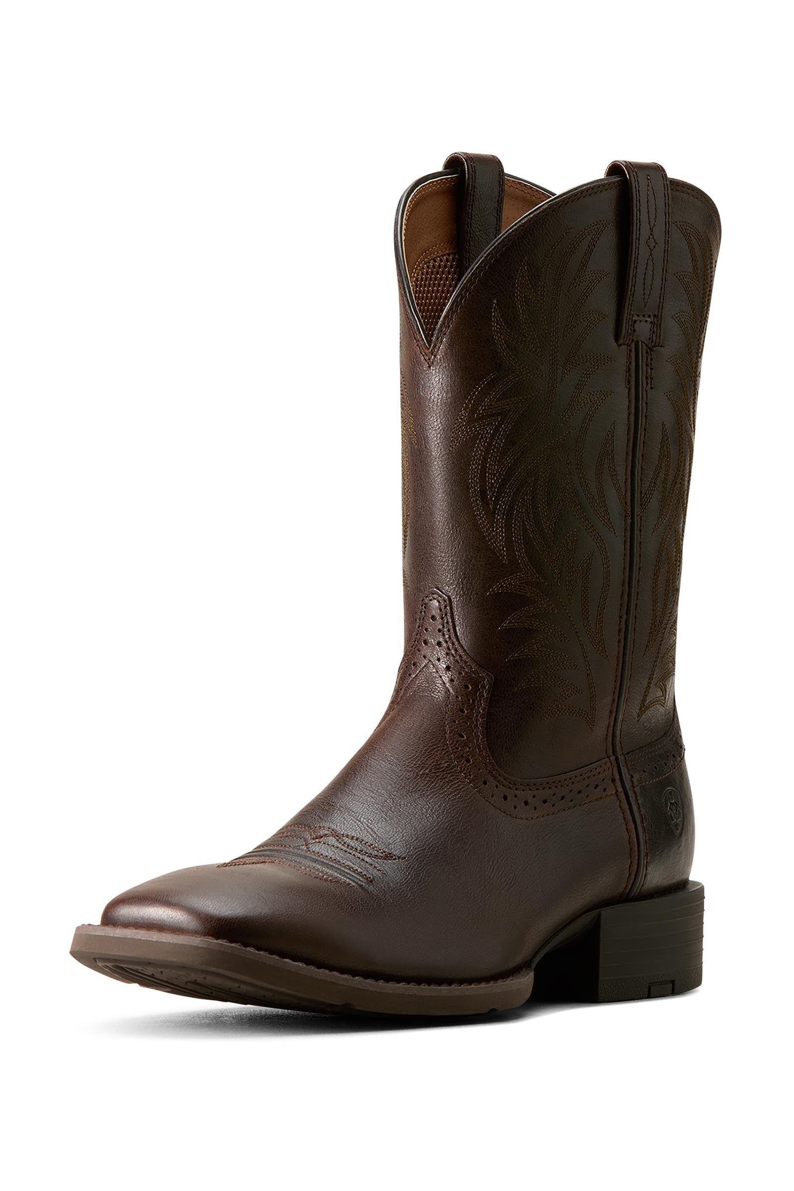 Ariat Sport Wide Square Toe stivali western da uomo Calzature