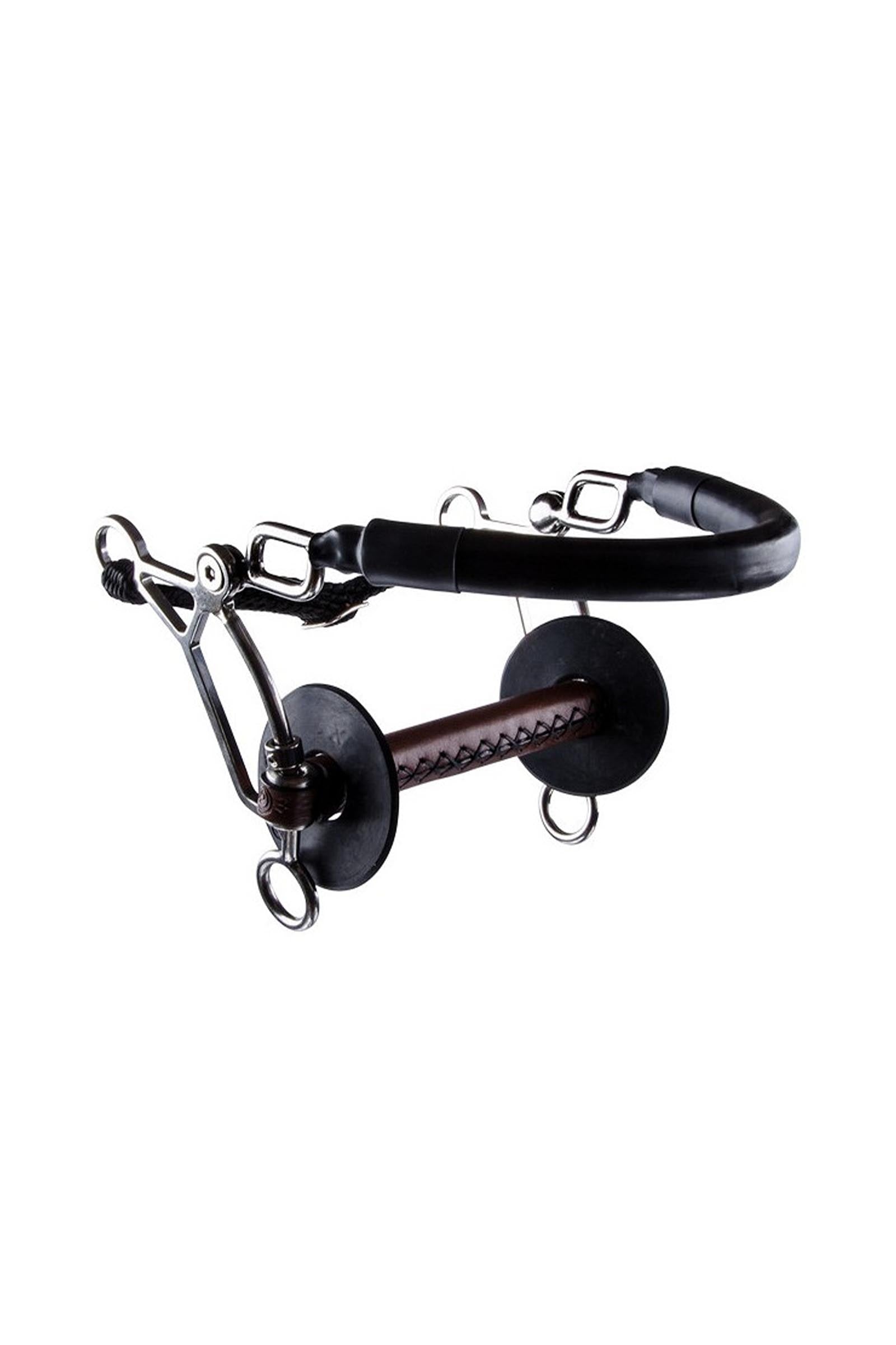 Trust Equestrian Leather Hackamore Combi Short Straight Boccaglio