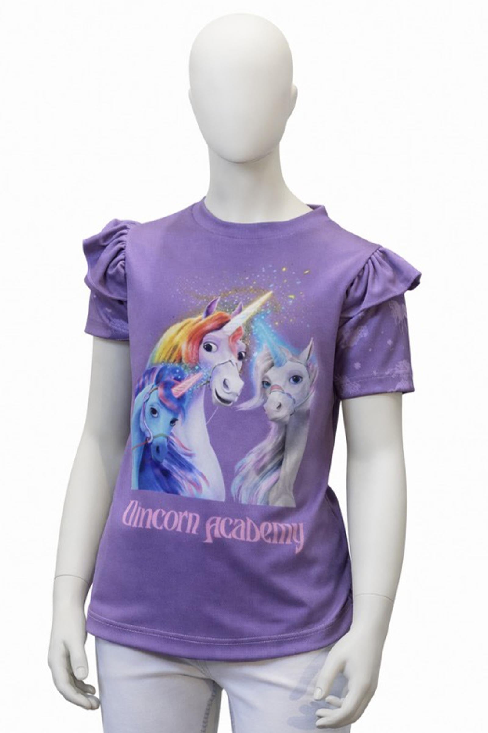 Kavalkade Unicorn Academy Wings maglietta da bambino Abbigliamento per bambini