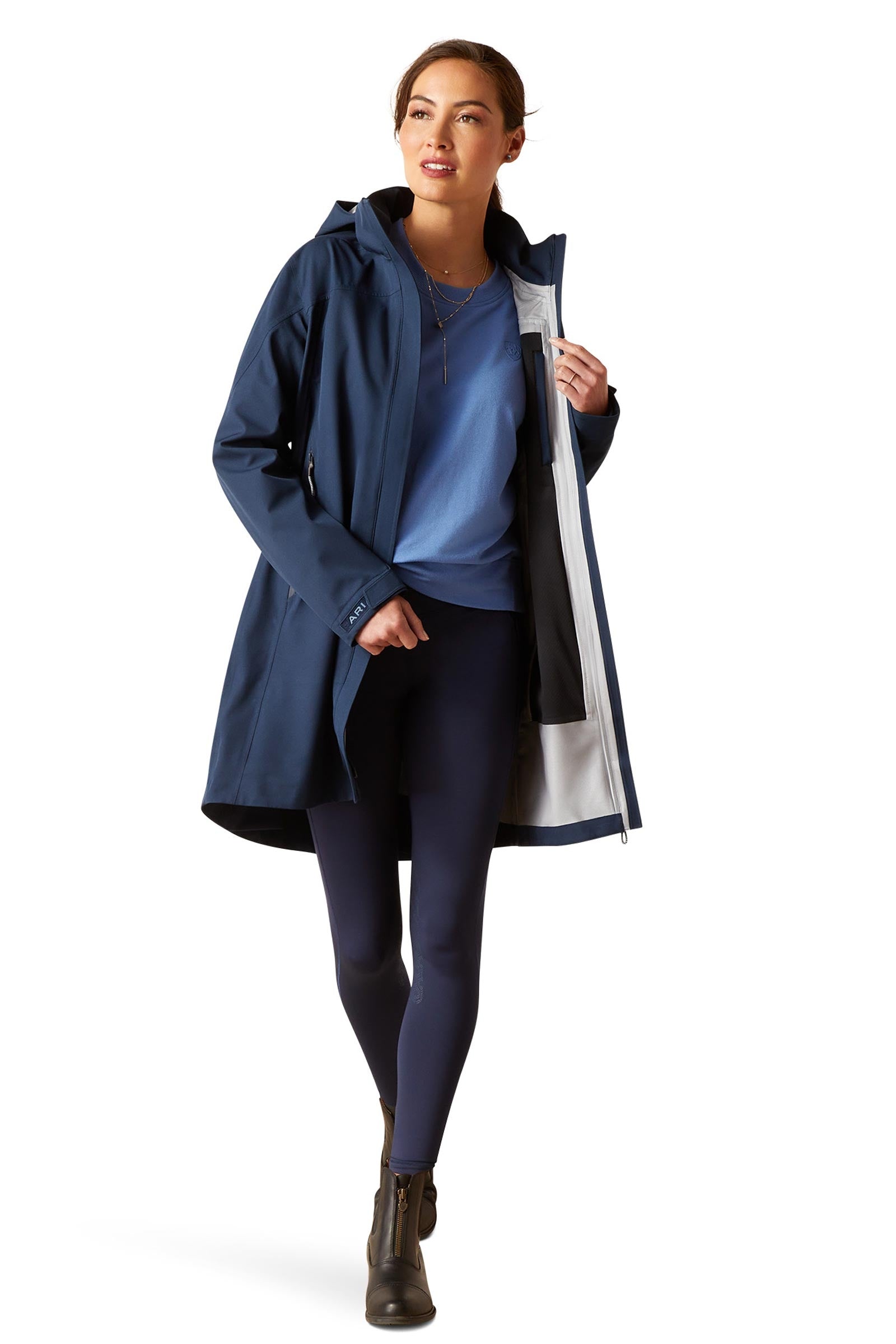 Ariat Coastal H2O parka lungo impermeabile da donna Abbigliamento da donna