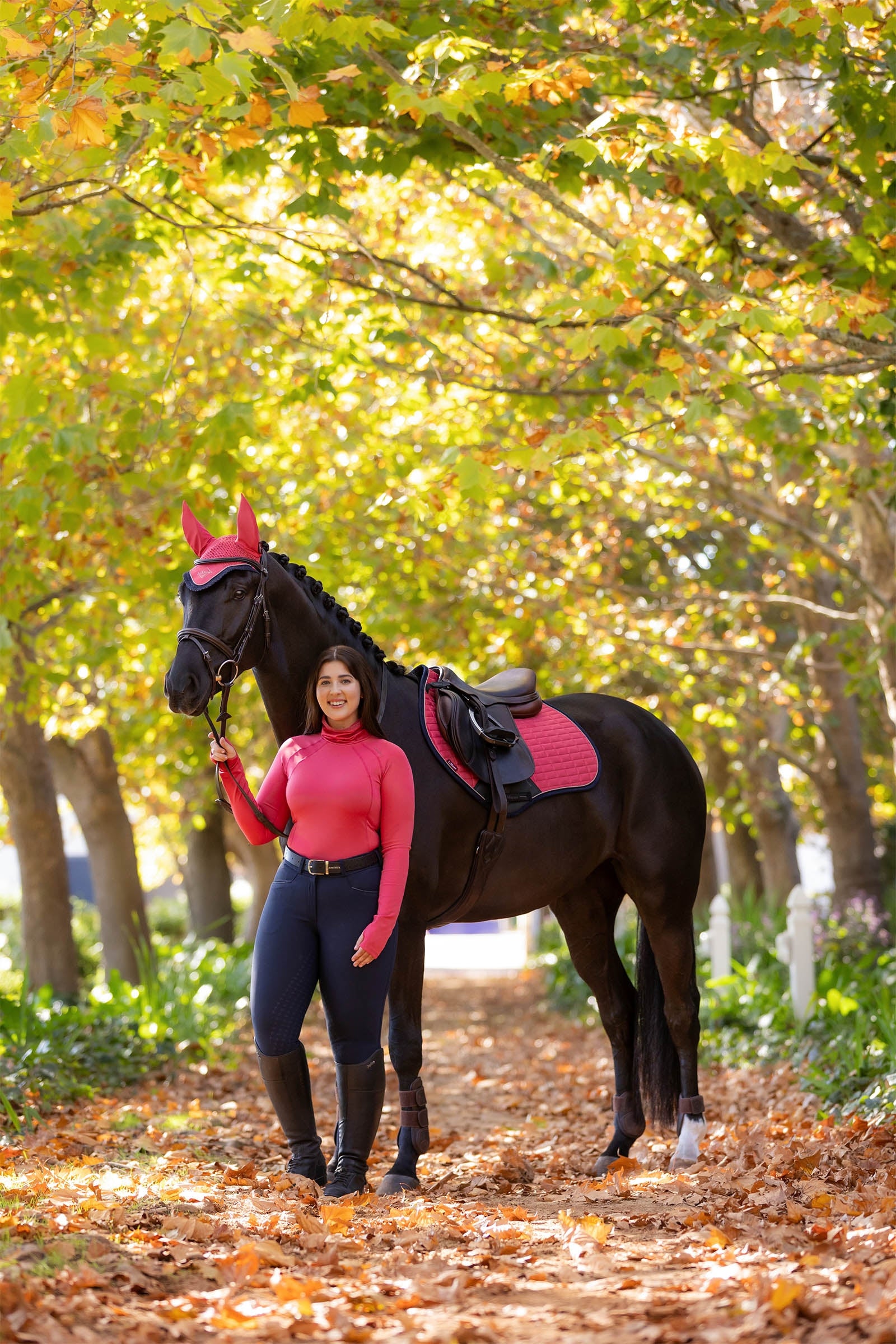 LeMieux Suede Square Close Contact Saddle Pad Saddle Pads