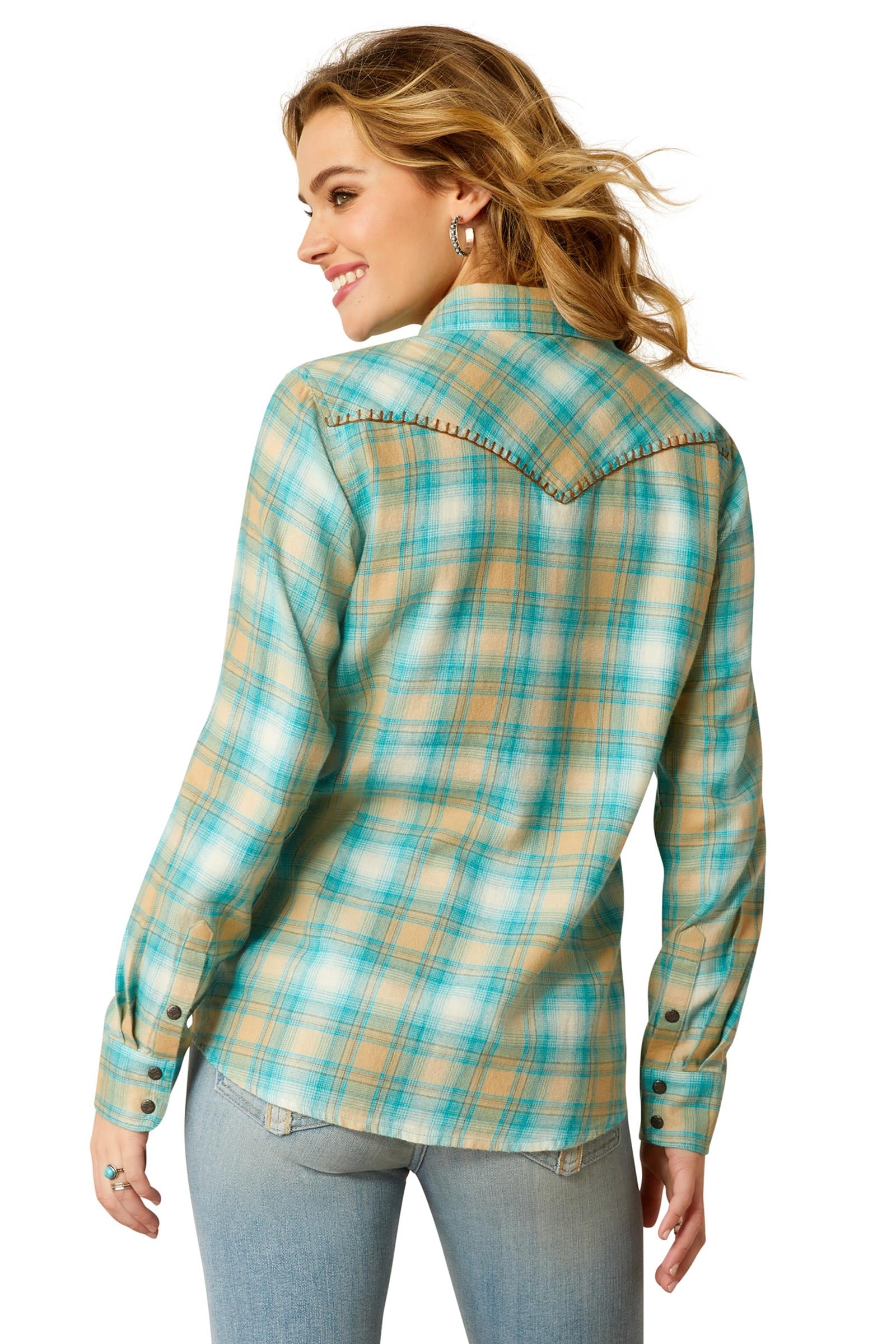 Ariat Roping Plaid Shirt Women’s Riding Clothing