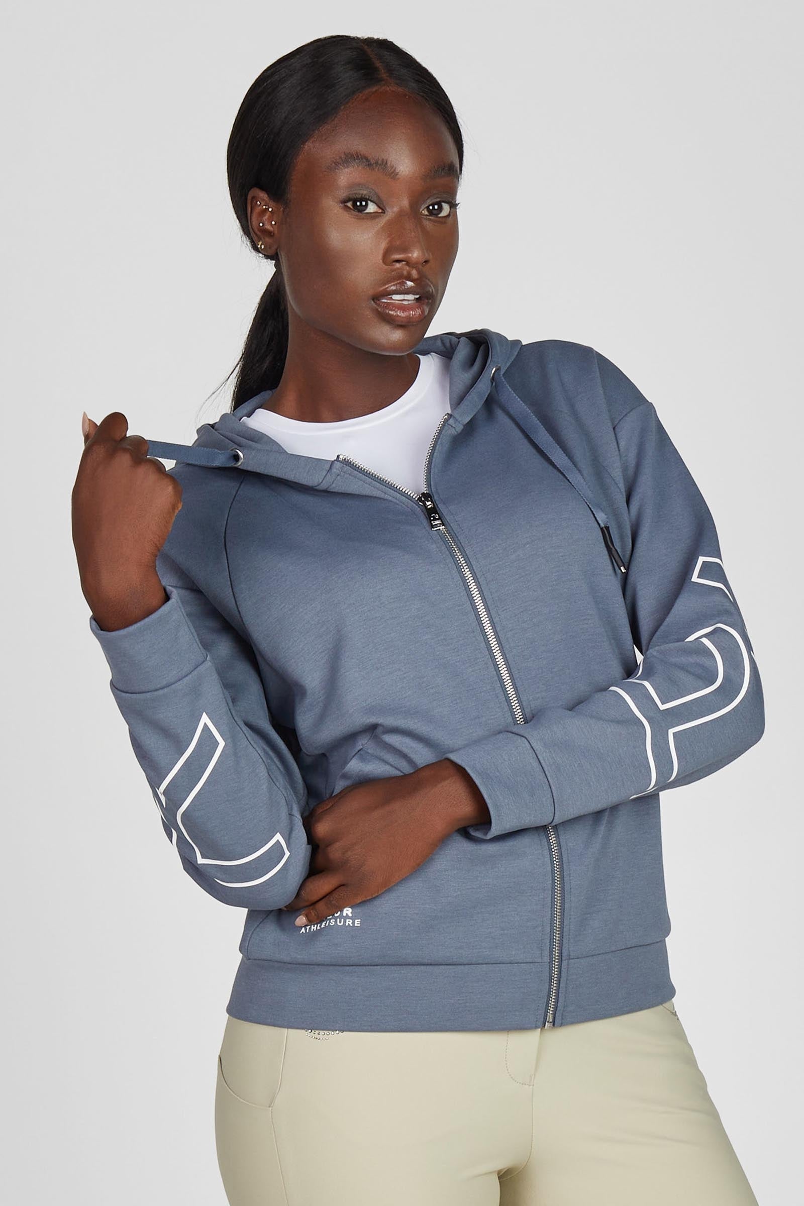 Pikeur giacca felpa oversize con cappuccio donna Abbigliamento da donna