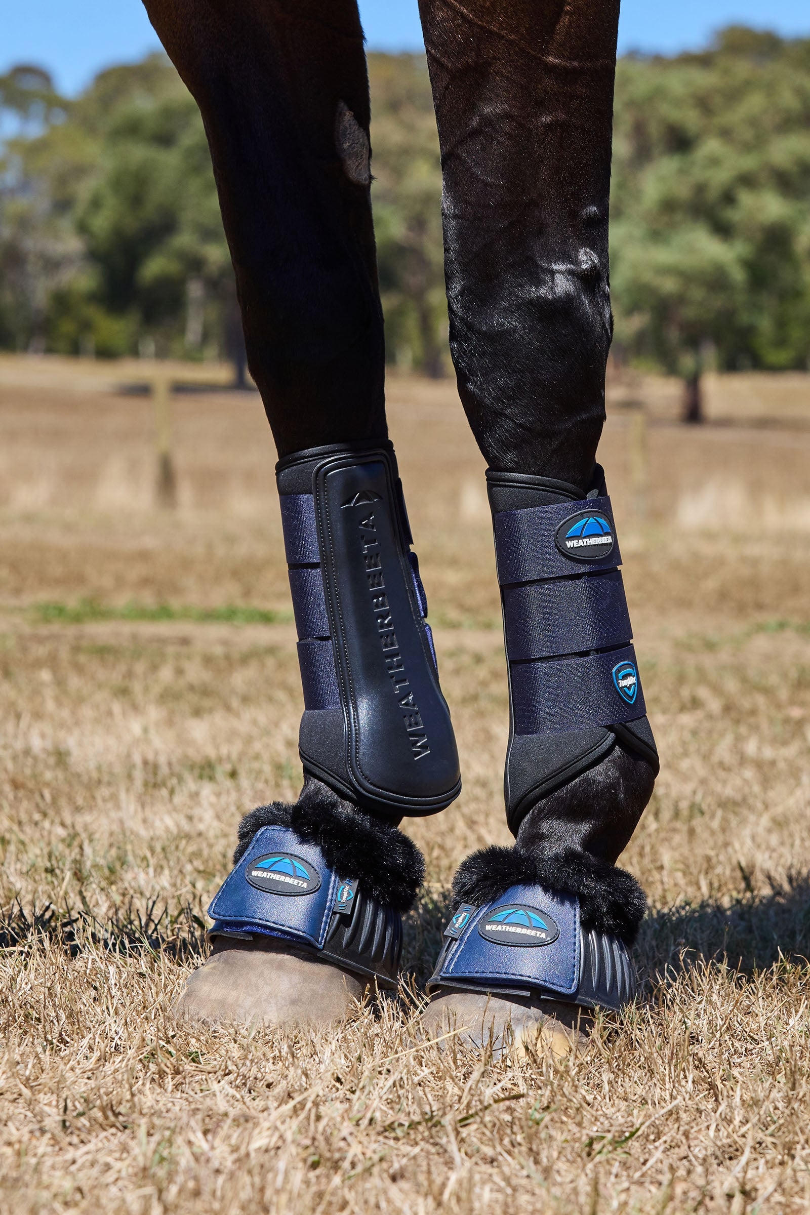 Weatherbeeta Tough-Tec Prime Brushing Boots Leg & Hoof Protection