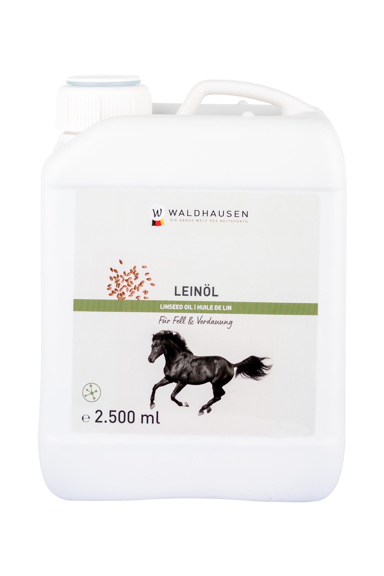 Waldhausen Olio di semi di lino, 2,5L Horse Feed & Nutrition