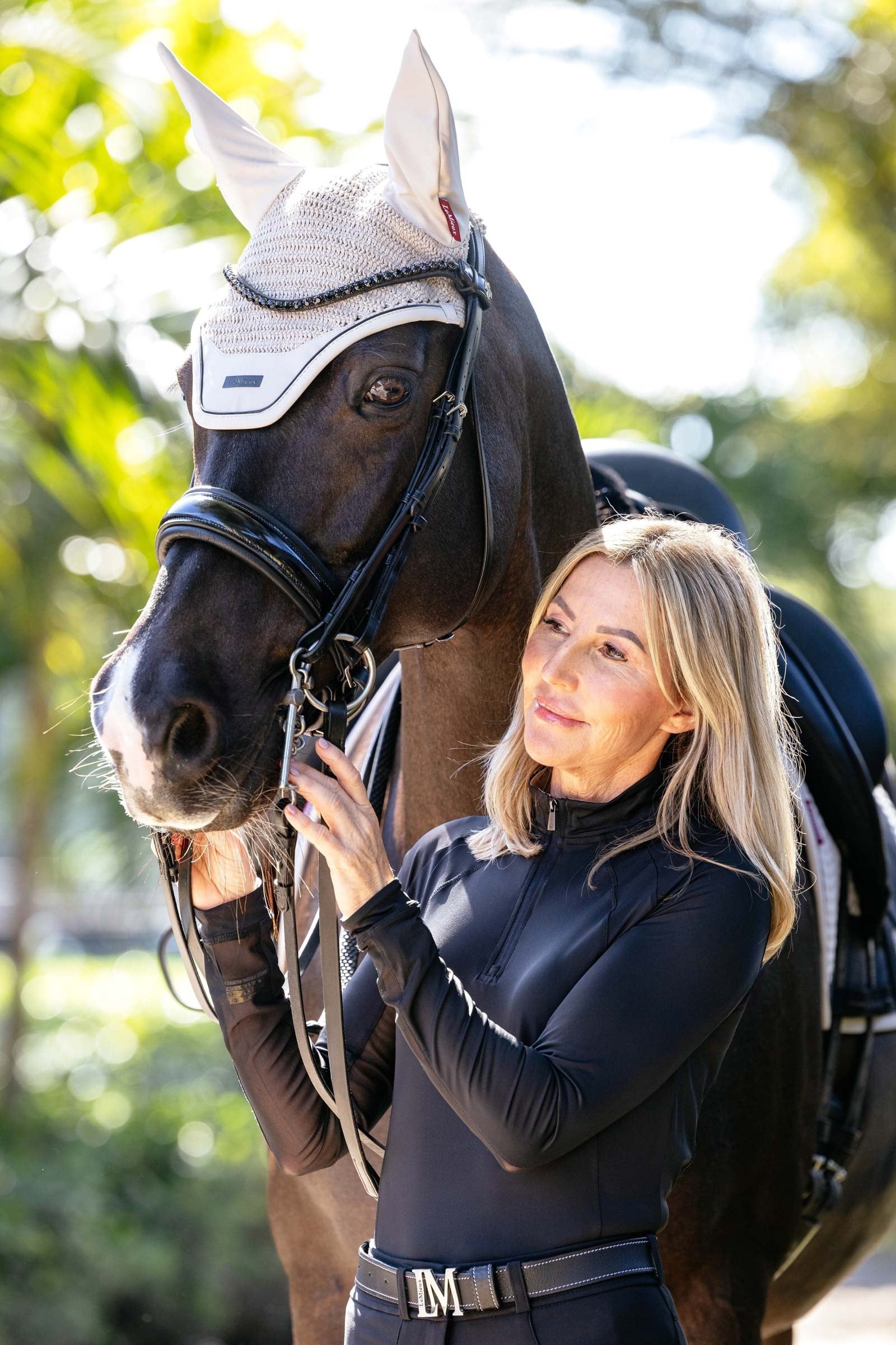 LeMieux Essence Acoustic Fly Hood Antifly Protection for Horses