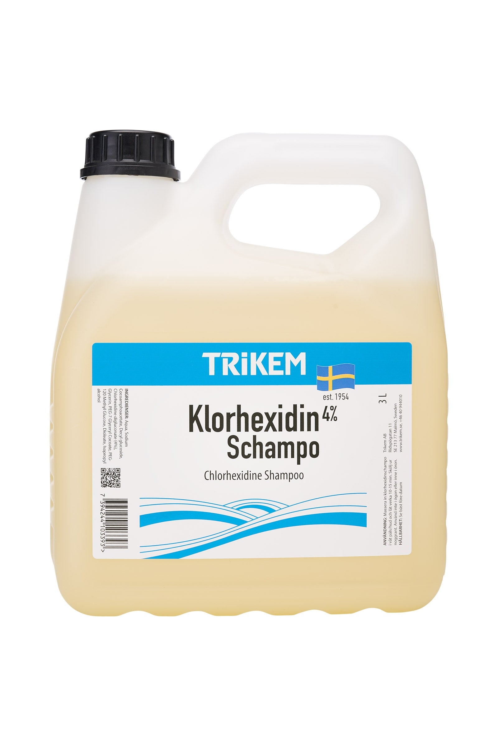 Trikem Shampoo Clorexidina, 3 litri Prodotti per la salute