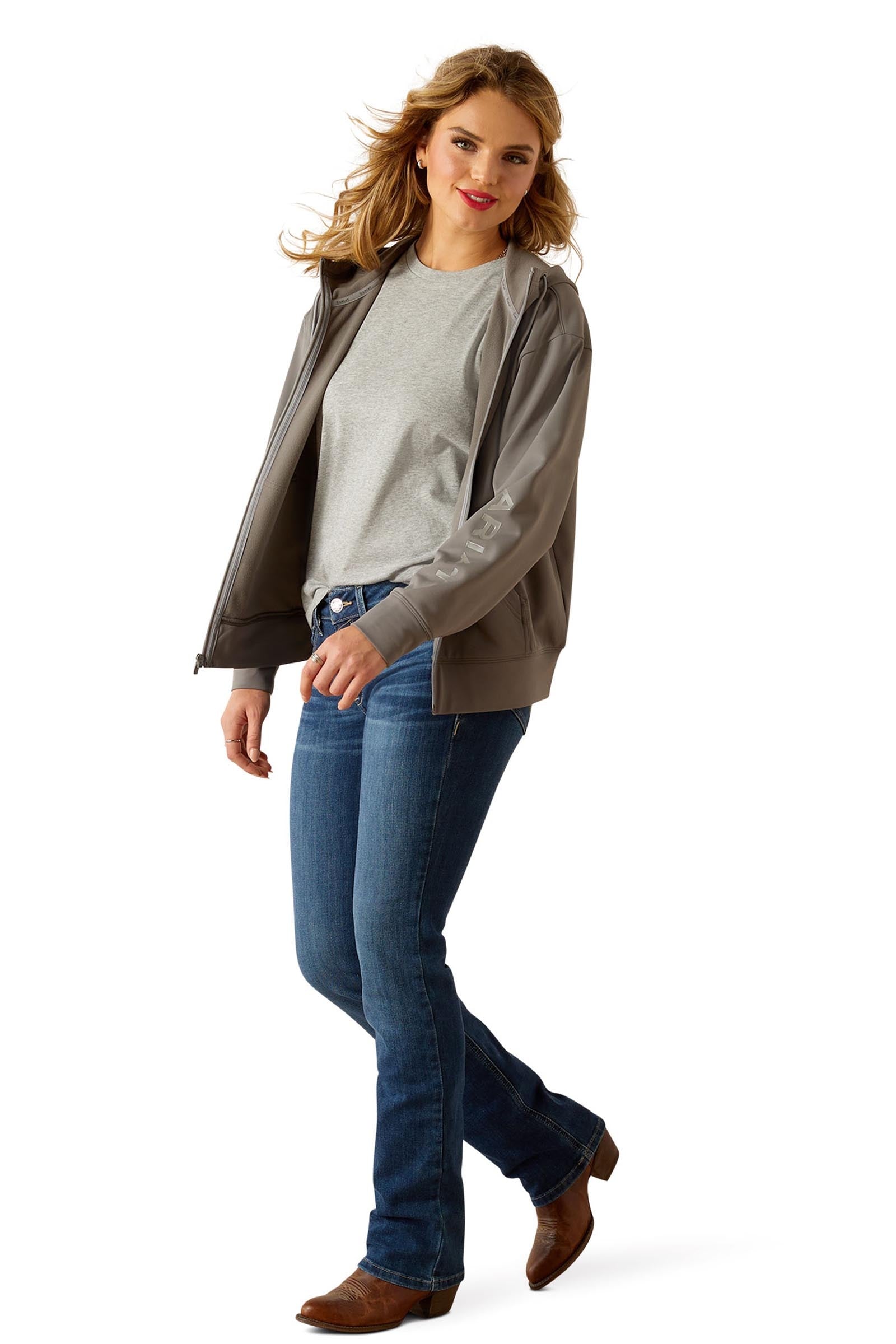 Ariat Breeze Women's Hoodie With Full Zip Women’s Riding Clothing