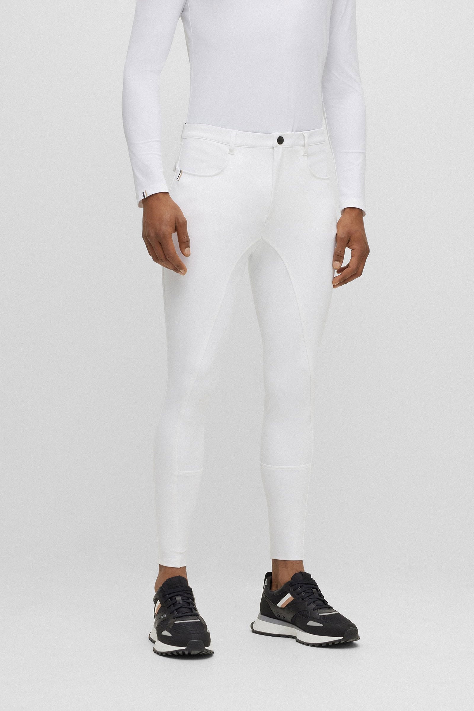 Boss Jim Full Grip Breeches Mens Riding Clothing