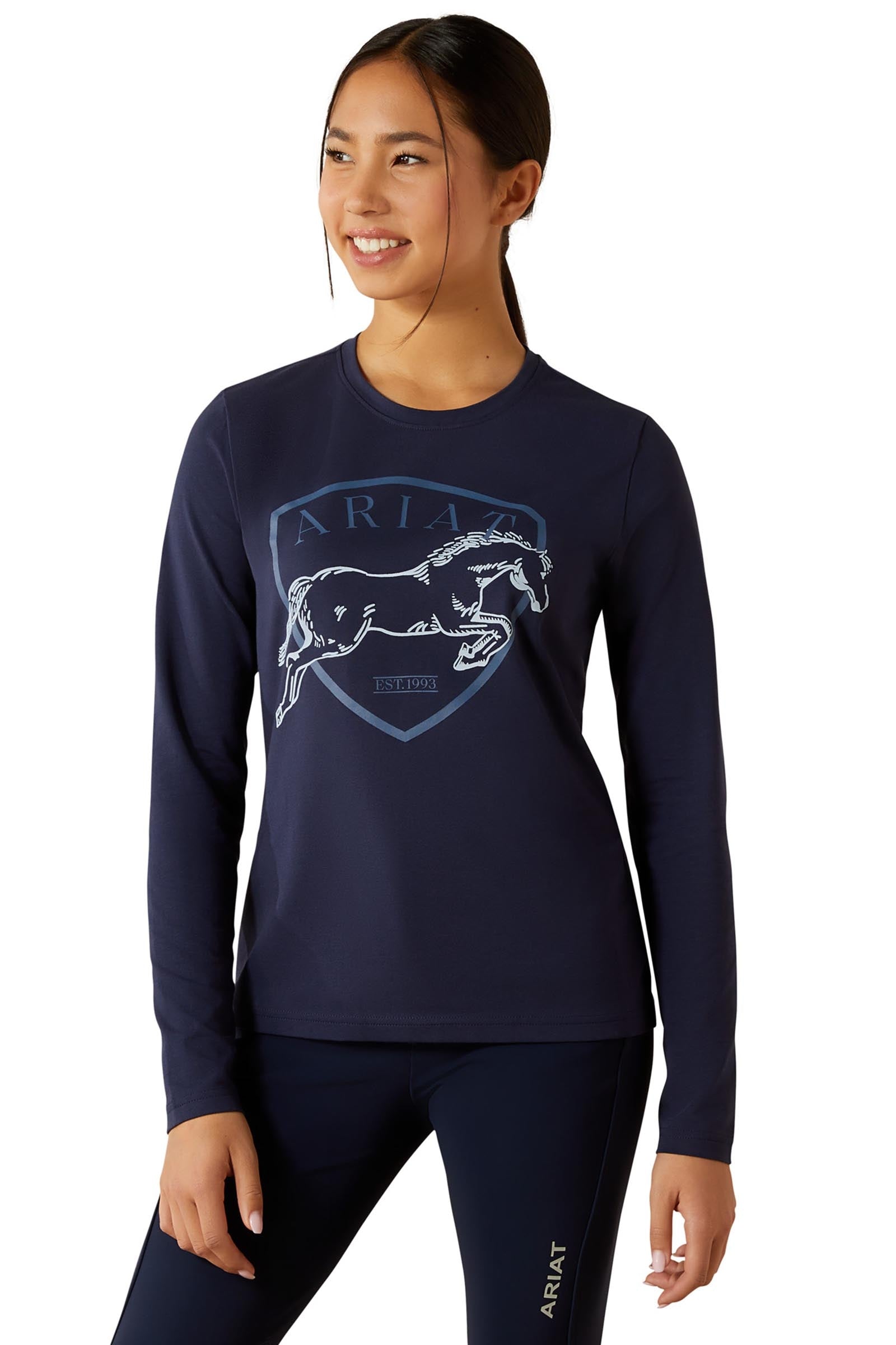 Ariat Liberty Jump camicia a maniche lunghe per bambini Abbigliamento per bambini