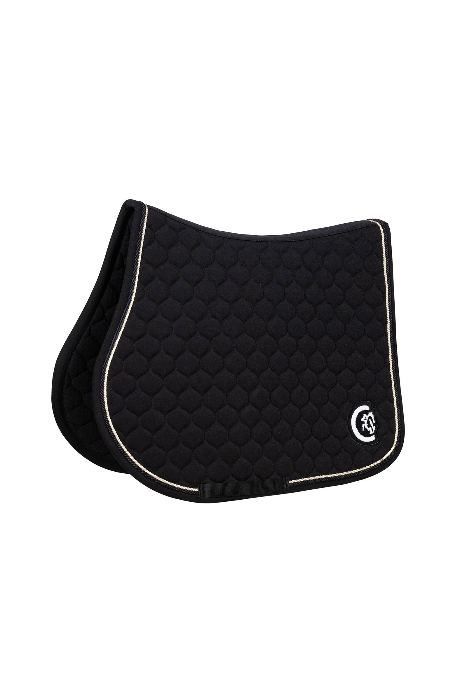Kentucky Horsewear sottosella da salto onion quilt con logo 3D Sottosella
