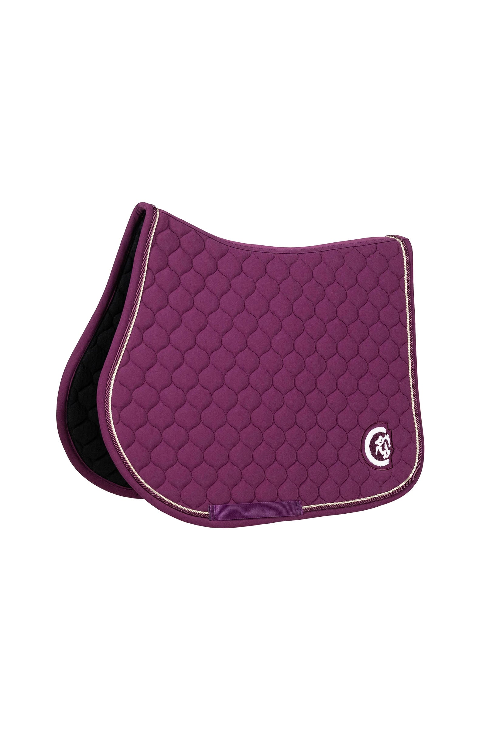 Kentucky Horsewear sottosella da salto onion quilt con logo 3D Sottosella