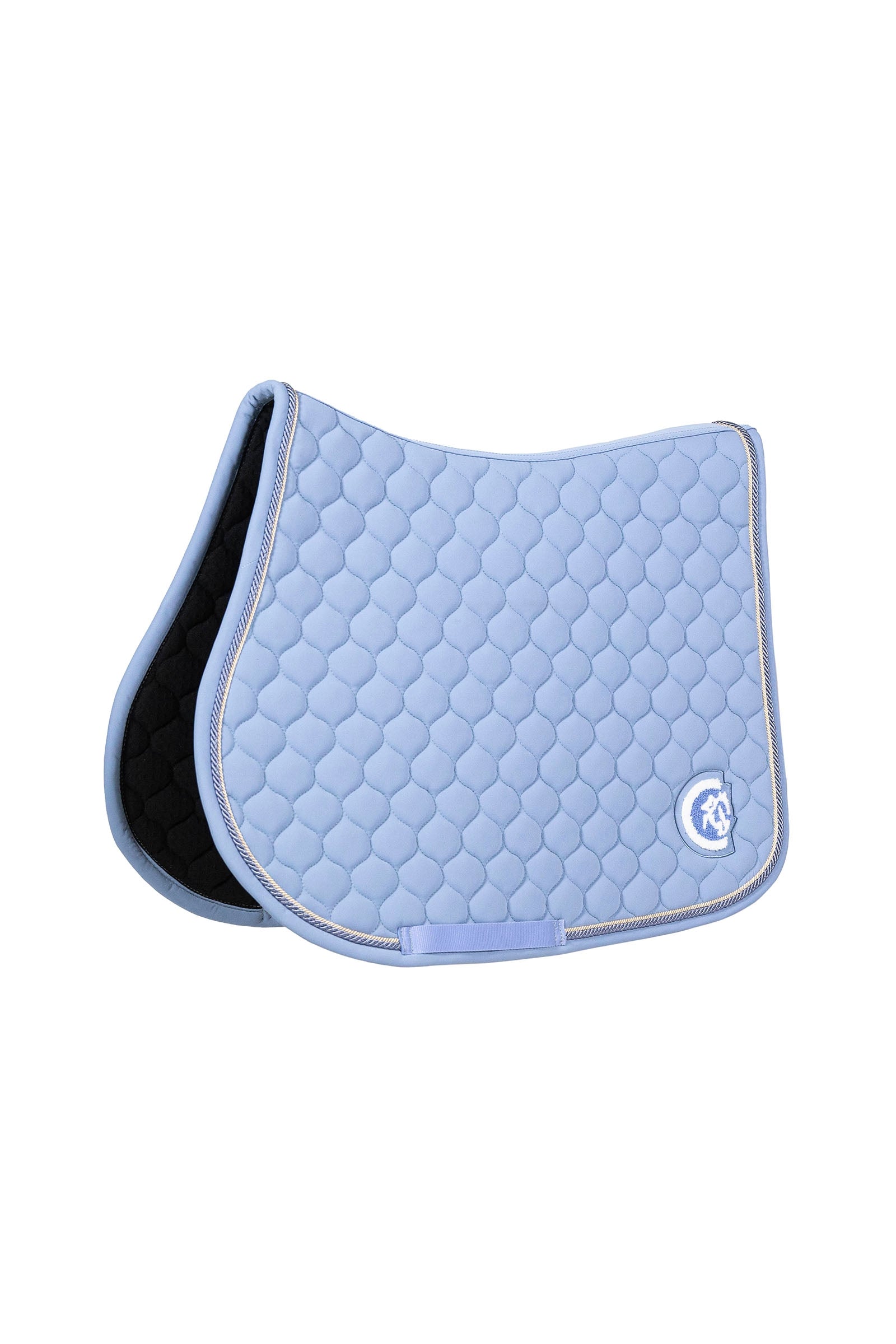 Kentucky Horsewear sottosella da salto onion quilt con logo 3D Sottosella