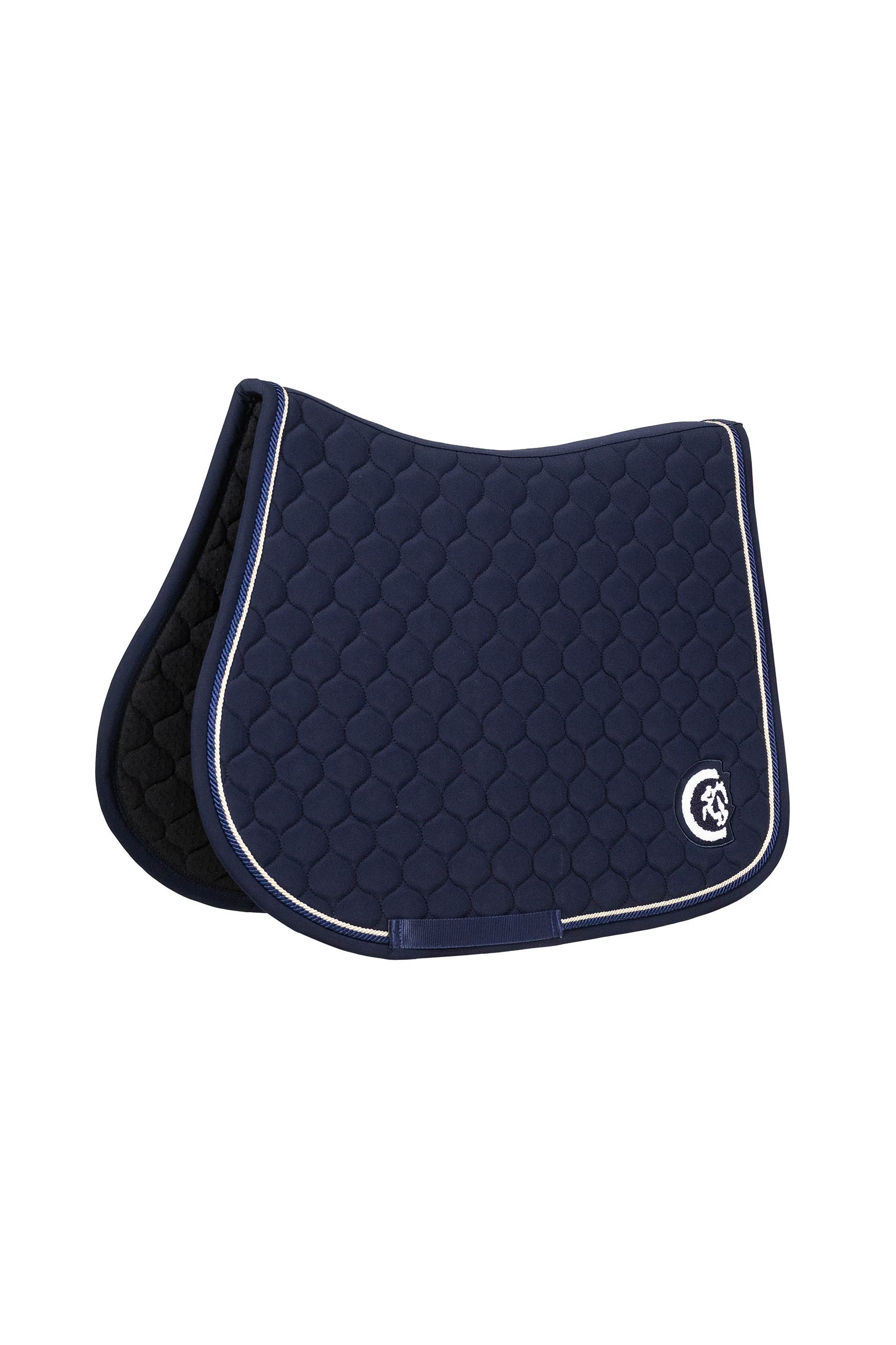 Kentucky Horsewear sottosella da salto onion quilt con logo 3D Sottosella