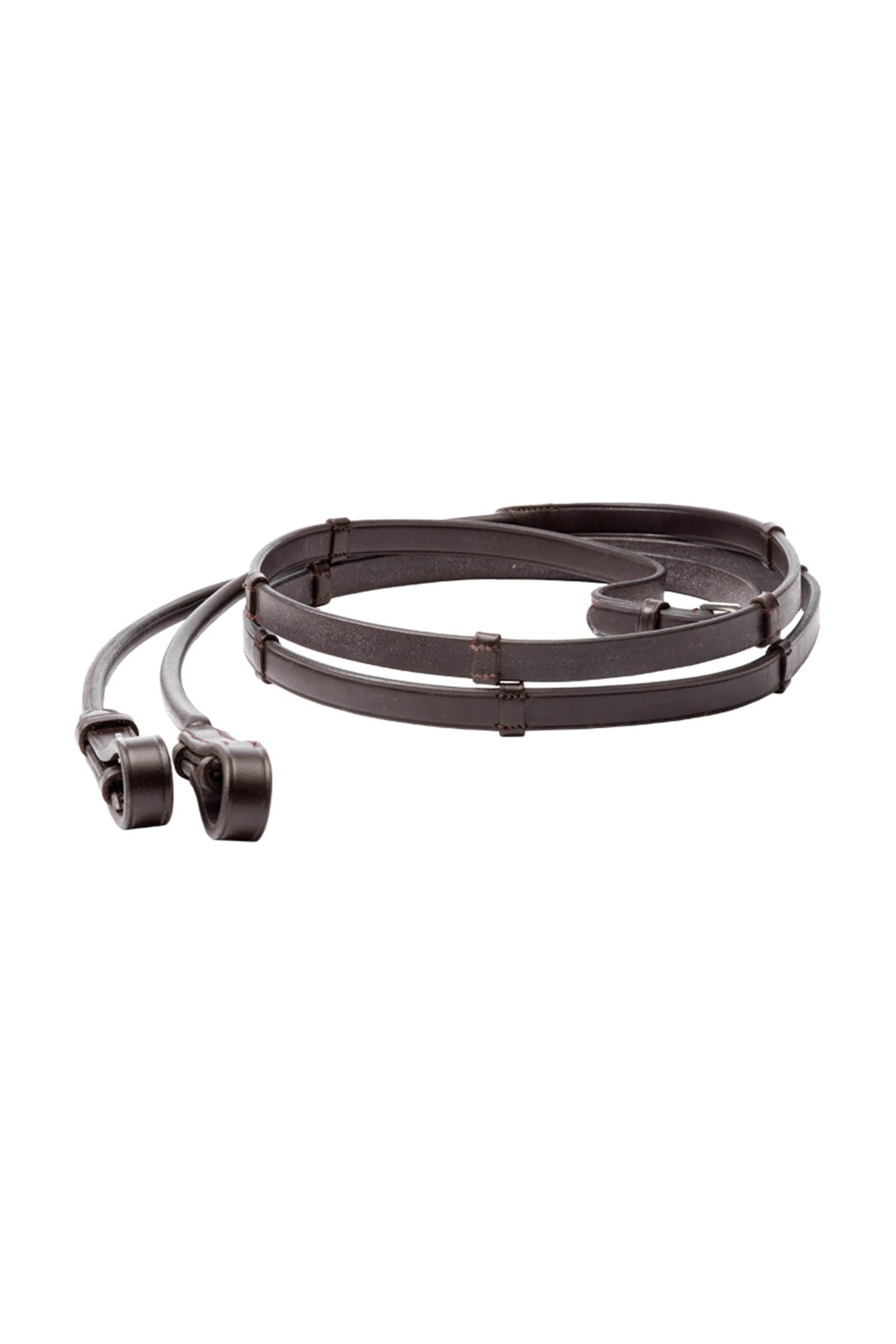 Kavalkade Fleur Leather Reins Round Stitched With 5 Stops, 16 mm Briglie & redini