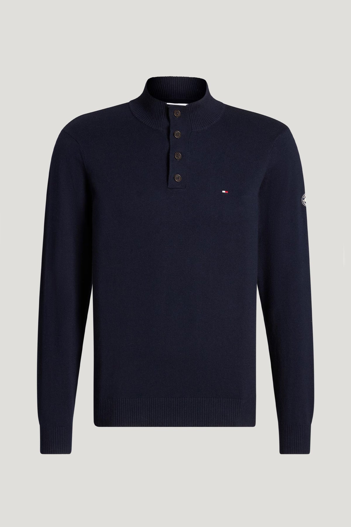 Tommy Hilfiger Equestrian Scott Men 1/4 Button Sweater Mens Riding Clothing