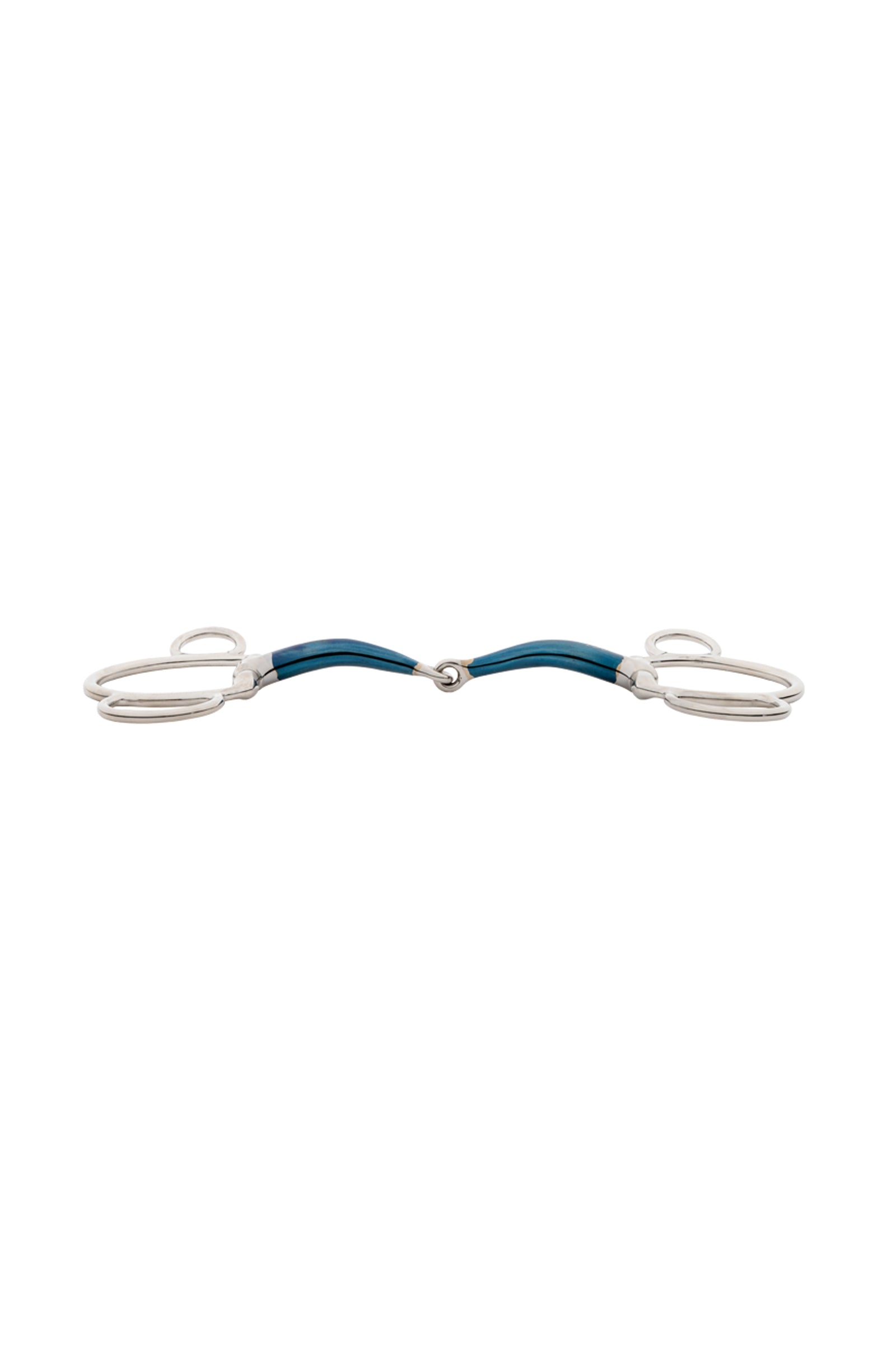 Kavalkade Ergonomic 3-Ring Bit Single Jointed, 14 mm Horse Bits