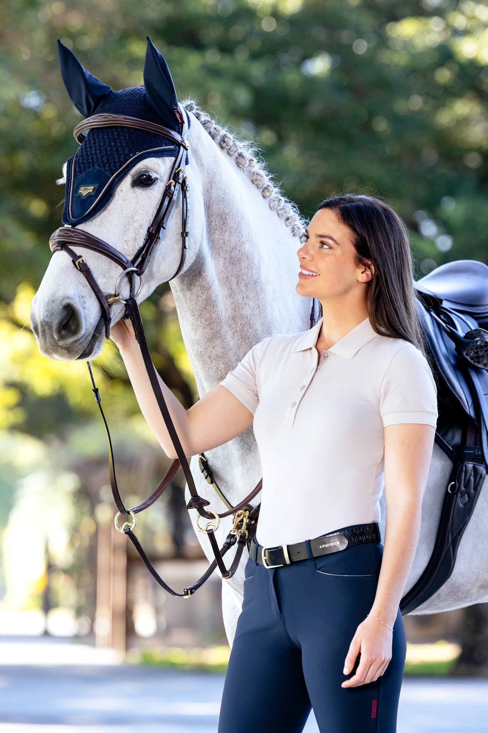 LeMieux Puissance Fly Hood Saddle Pads