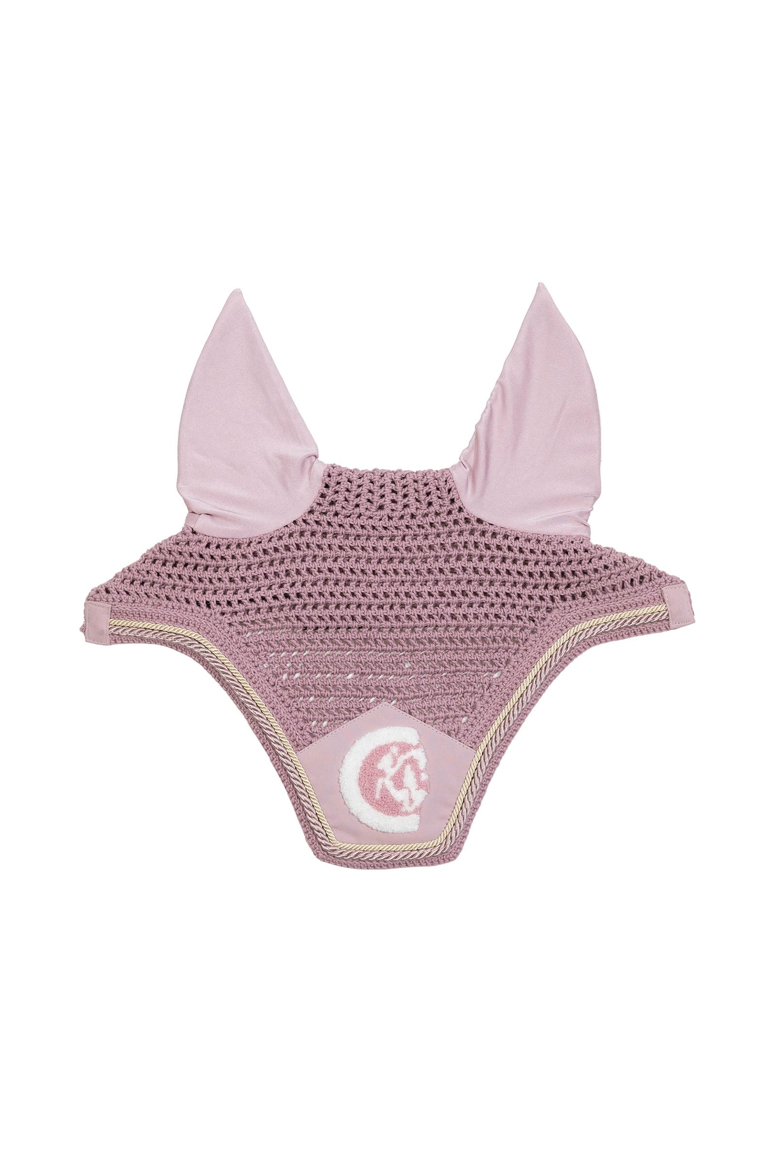 Kentucky Horsewear maschera anti-insetti Wellington 3D Logo rope Sottosella