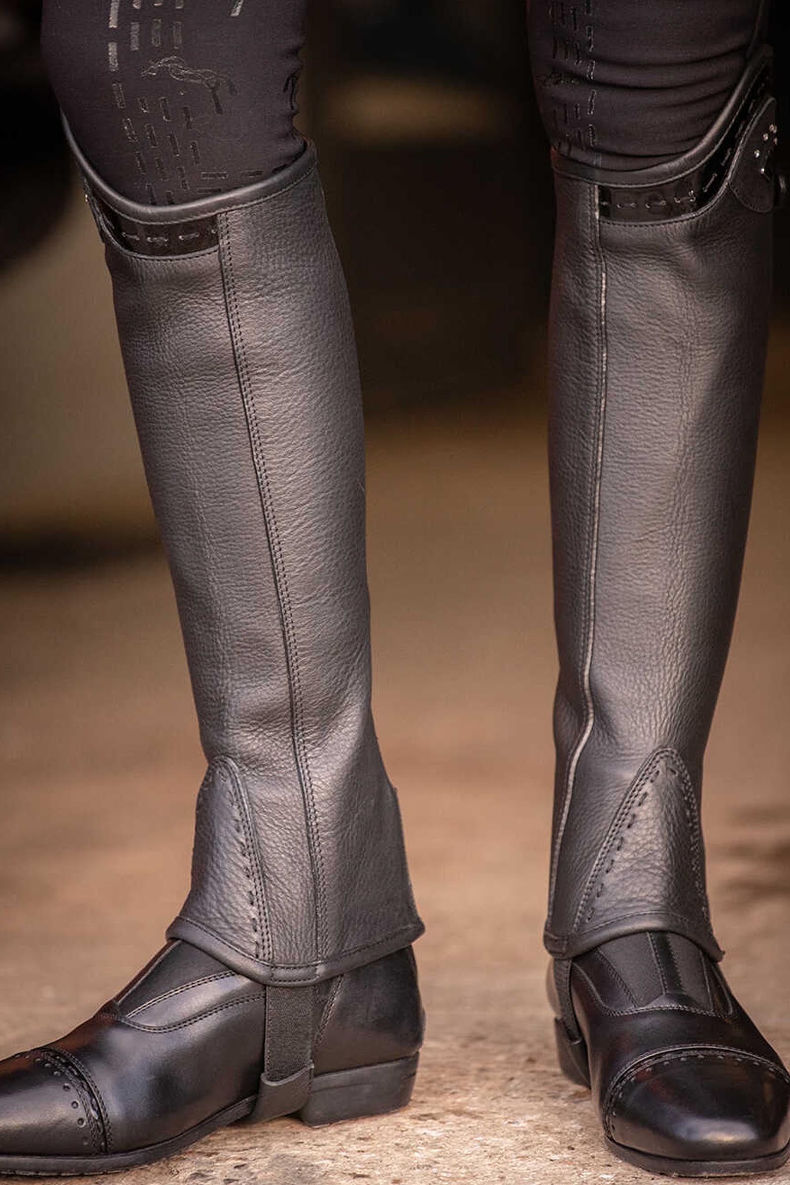 PENELOPE Prisca Leather Half Chaps Riding Boots & Riding Shoes