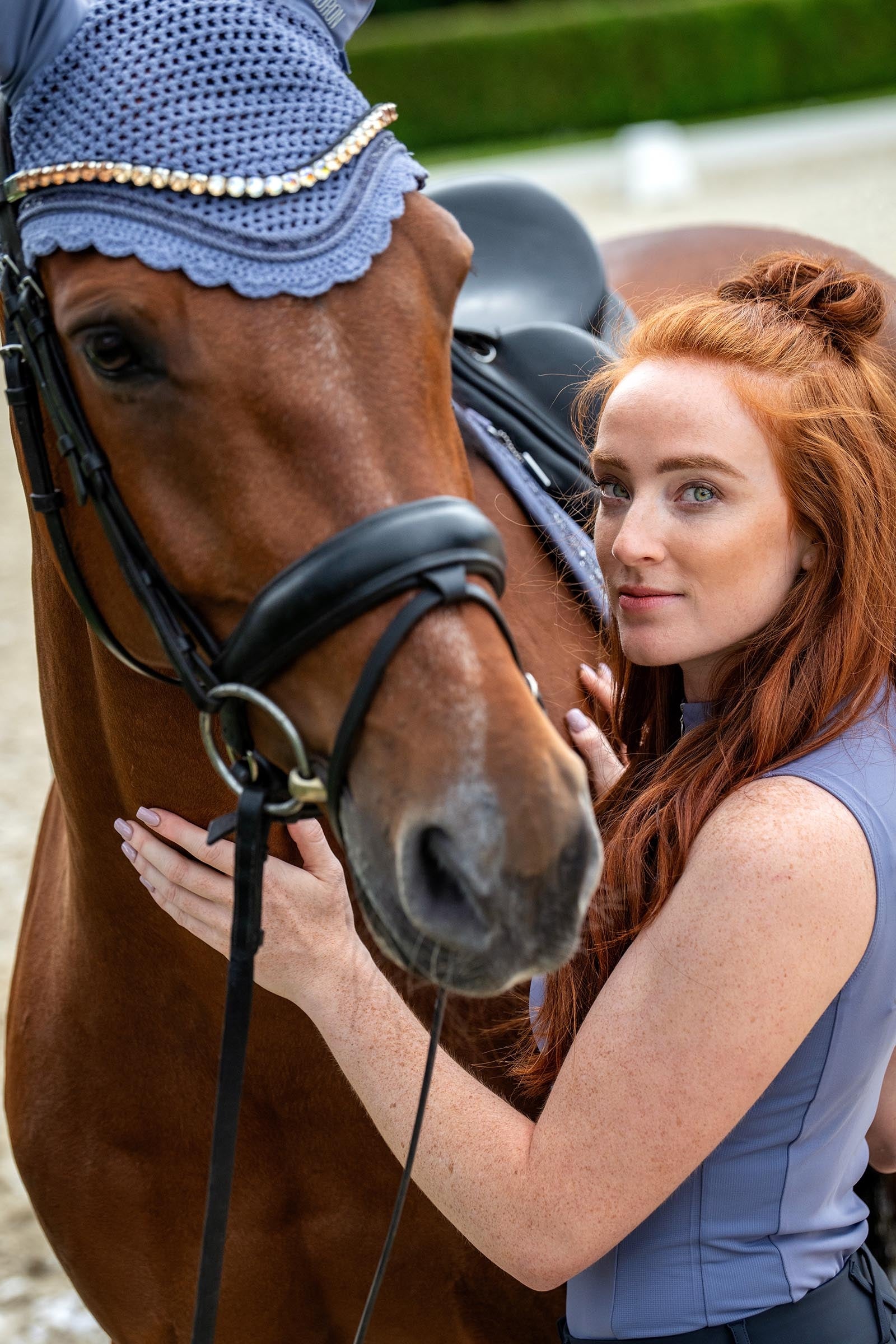 Eskadron Classic Sport SS26 Jewel Fly Hood Saddle Pads