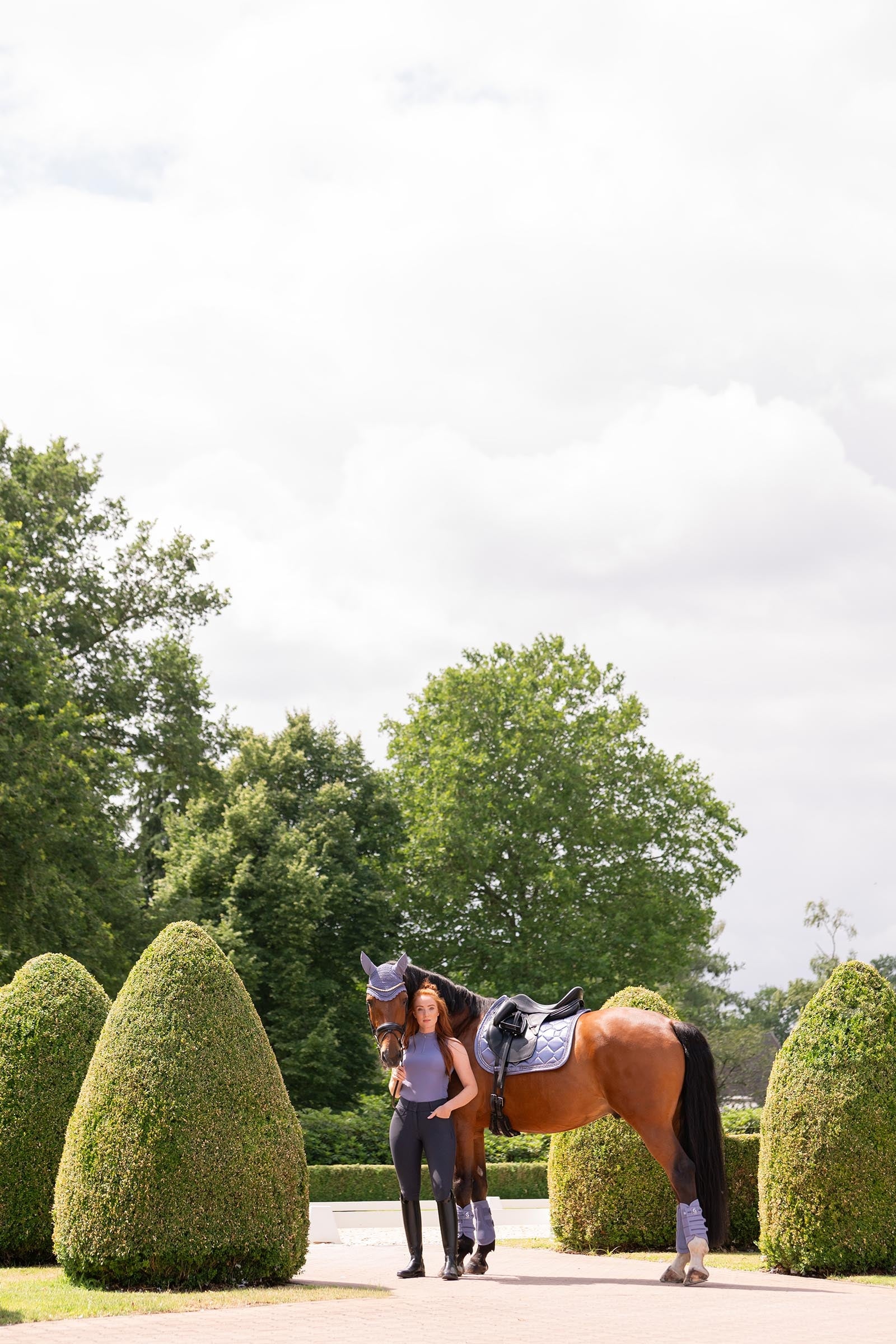 Eskadron Classic Sport SS26 Jewel Fly Hood Saddle Pads