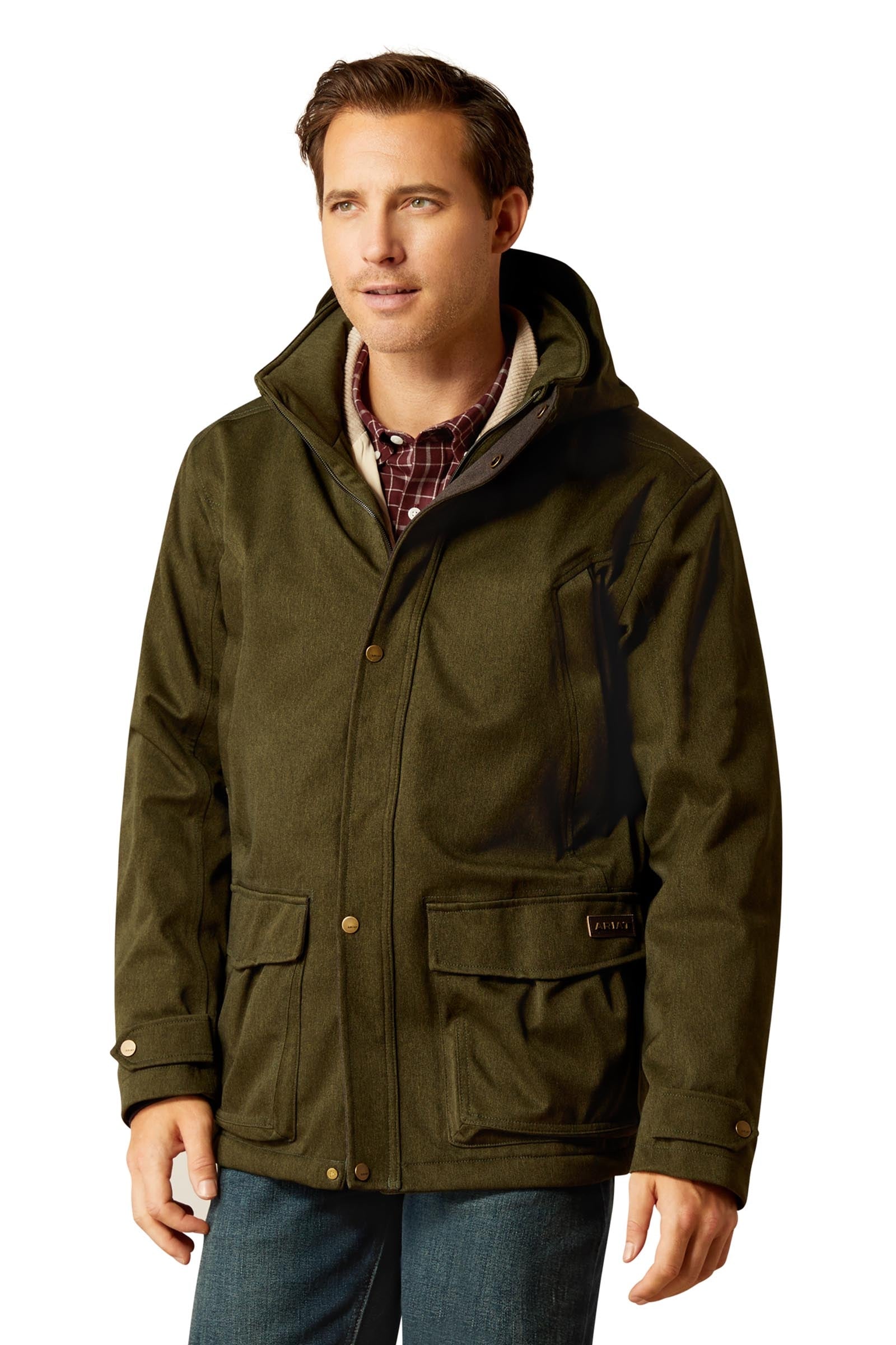 Ariat Rhodium Waterproof Parka impermeabile imbottito uomo Abbigliamento da uomo