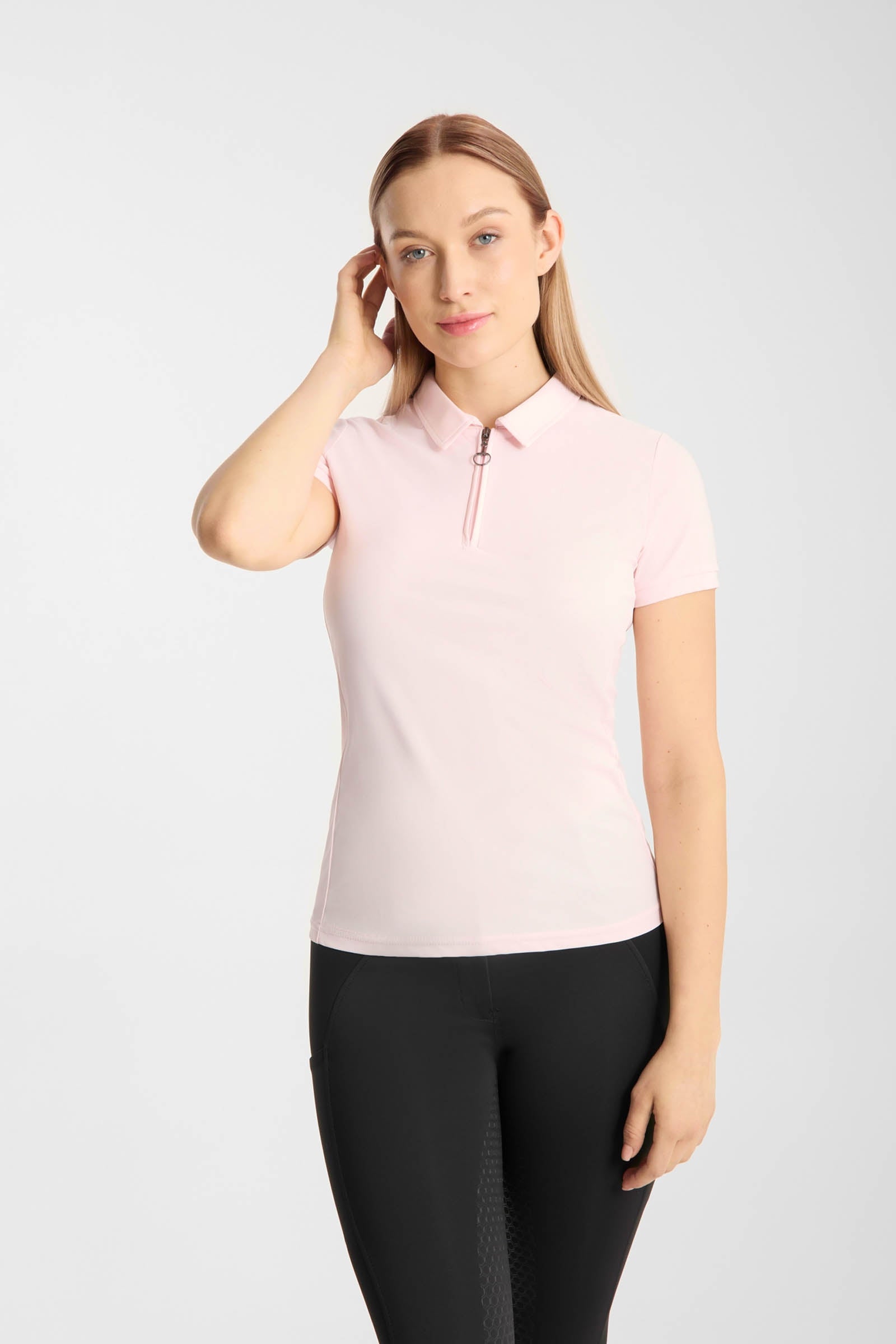 Horze Willow Maglia polo funzionale da donna Abbigliamento da donna