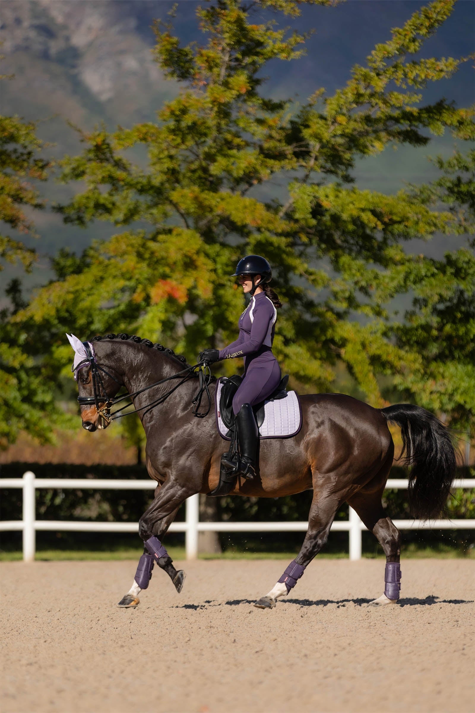 LeMieux Suede Square Dressage Saddle Pad Saddle Pads