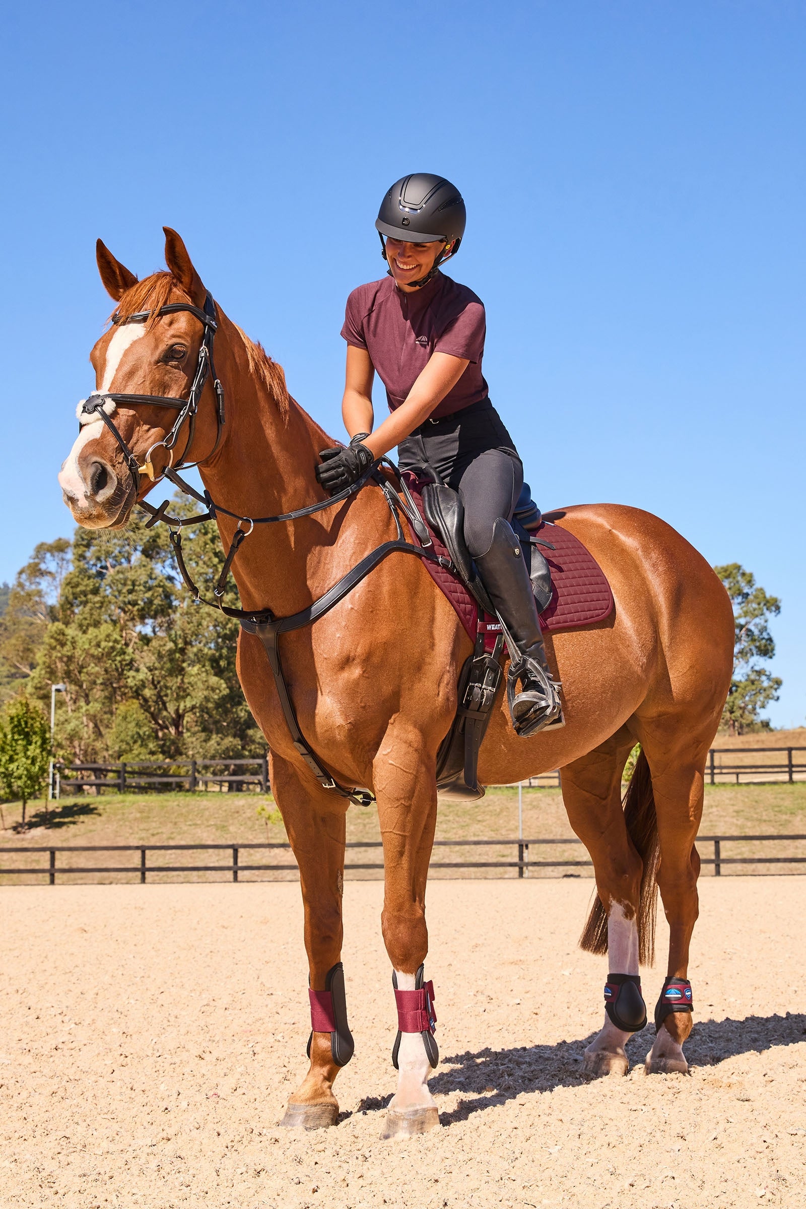 Weatherbeeta Prime Air-Tec Jump Shaped Saddle Pad Saddle Pads