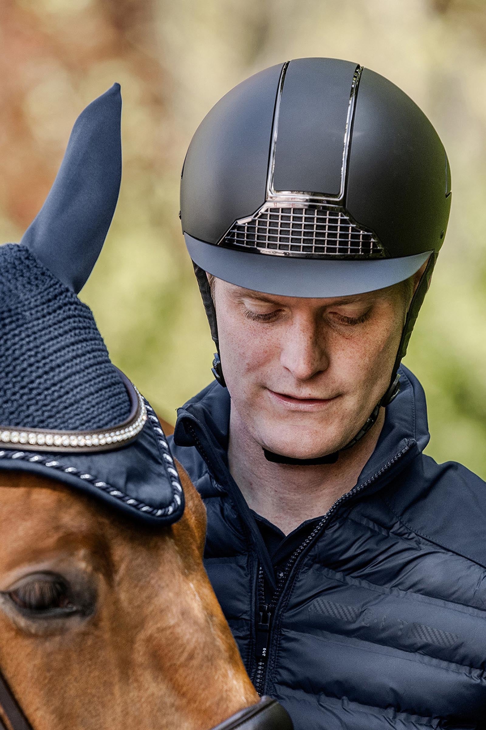 SWING H24 Chrome Riding Helmet Safety Equipment