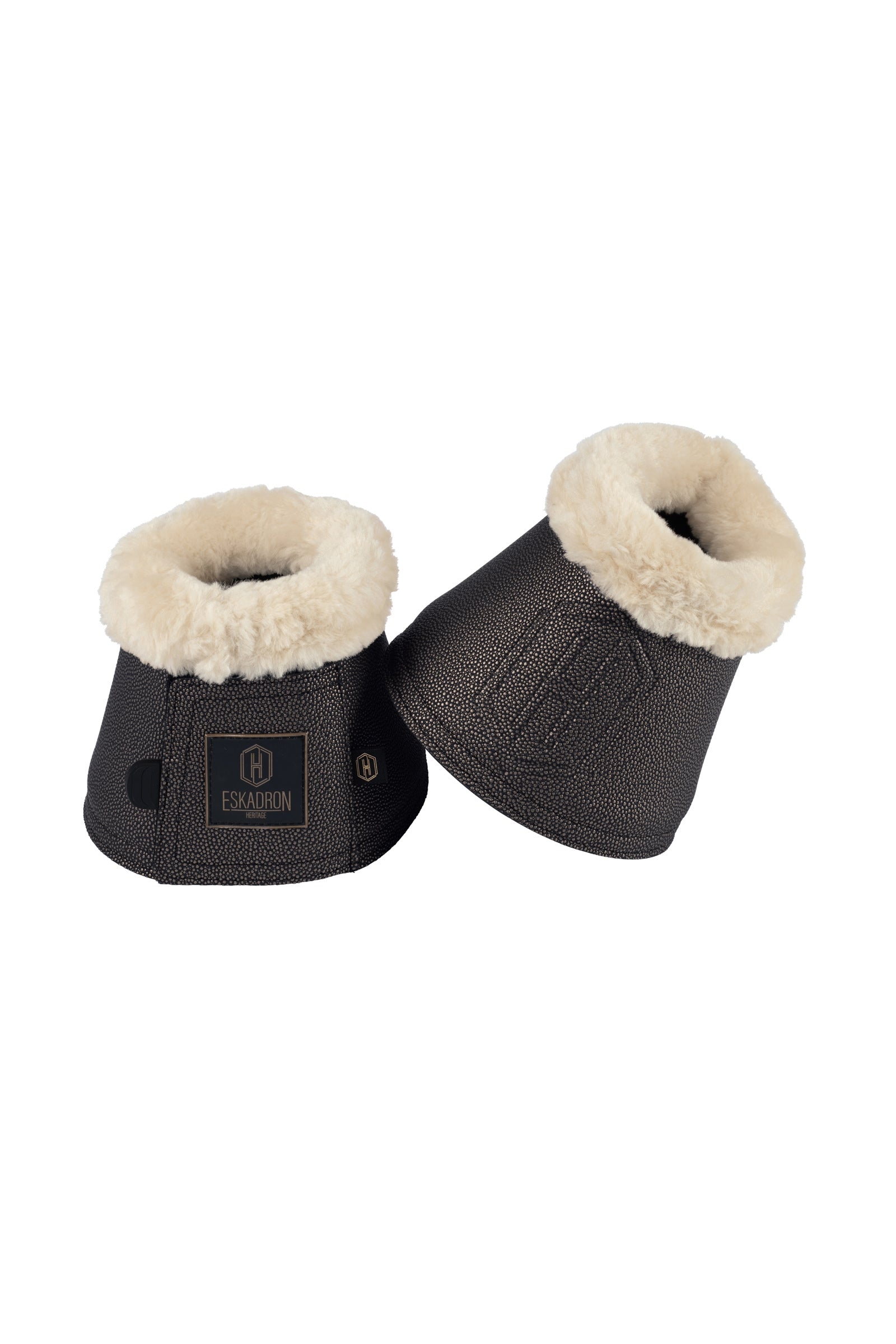 Eskadron Heritage AW24 Stingray Fauxfur Stivali Over Reach Leg Protection & Hoof Protection for Horses