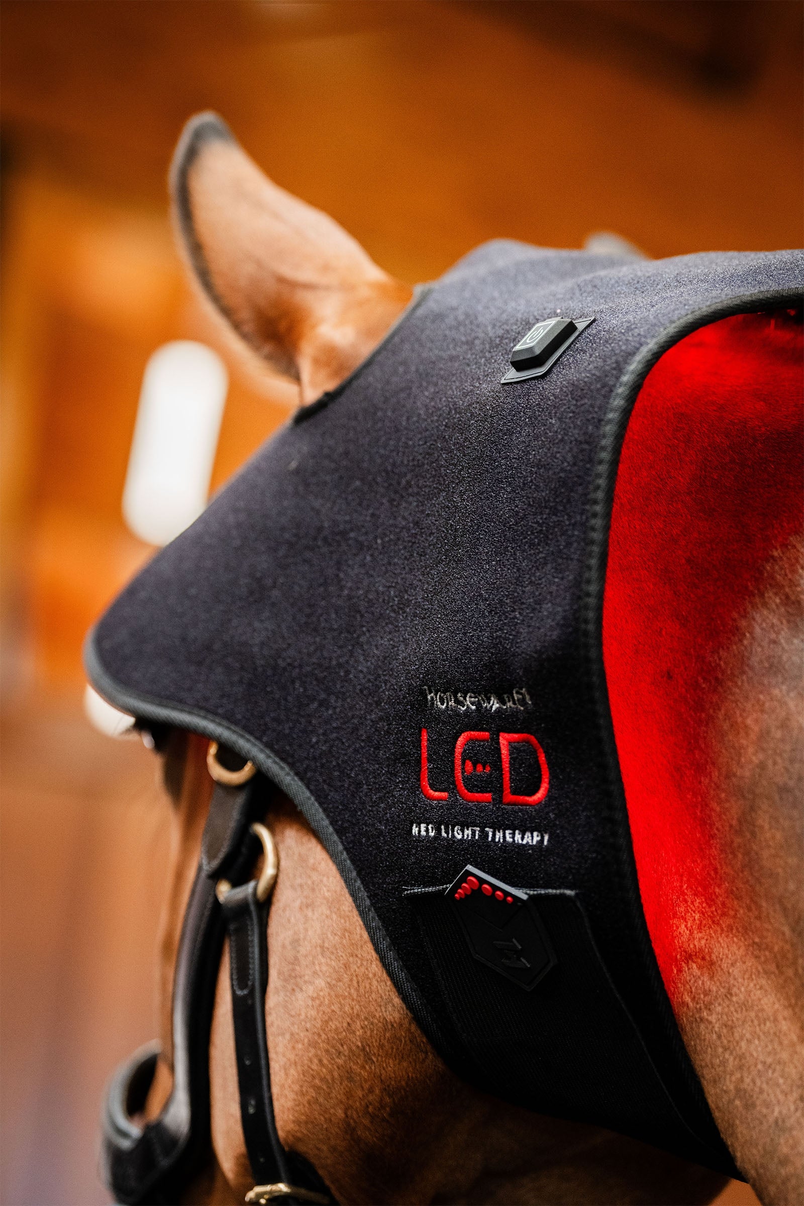 Horseware LED Red Light Therapy Poll Cap Horse Rugs