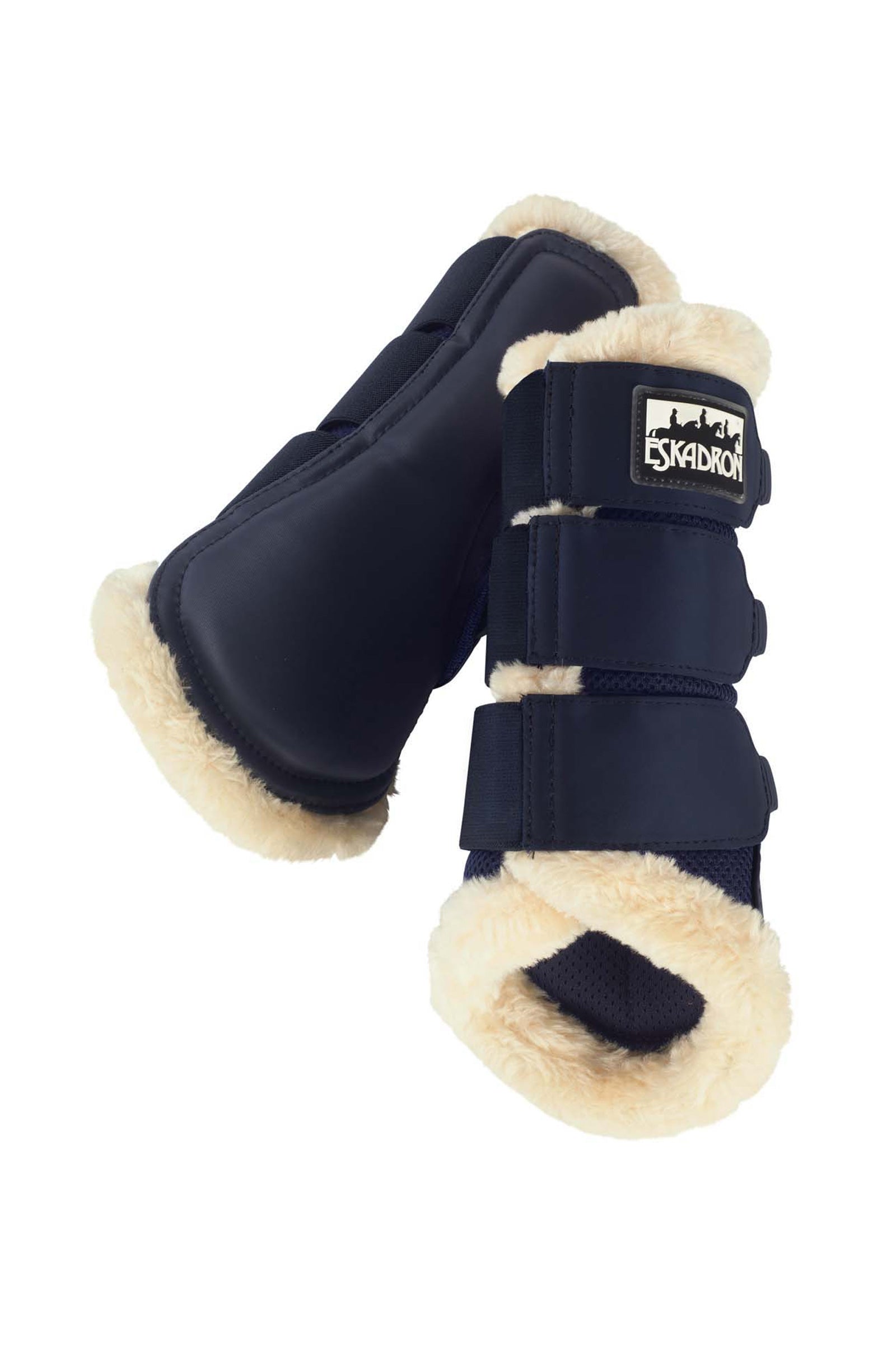 Eskadron paratendini con pelliccia ecologica Leg & Hoof Protection