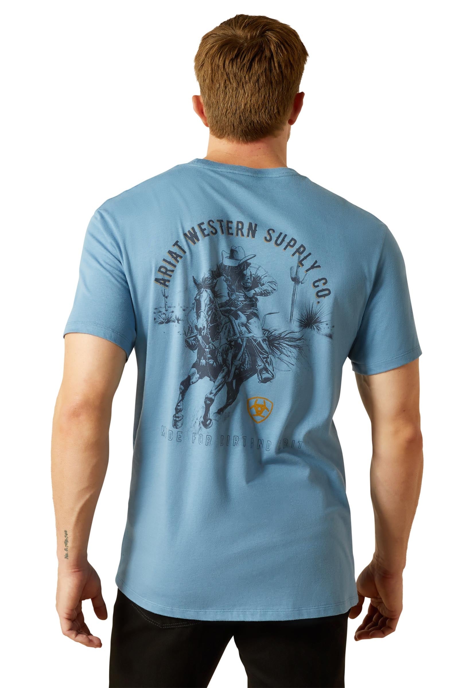 Ariat Blazing Saddle t-shirt da uomo Abbigliamento da uomo