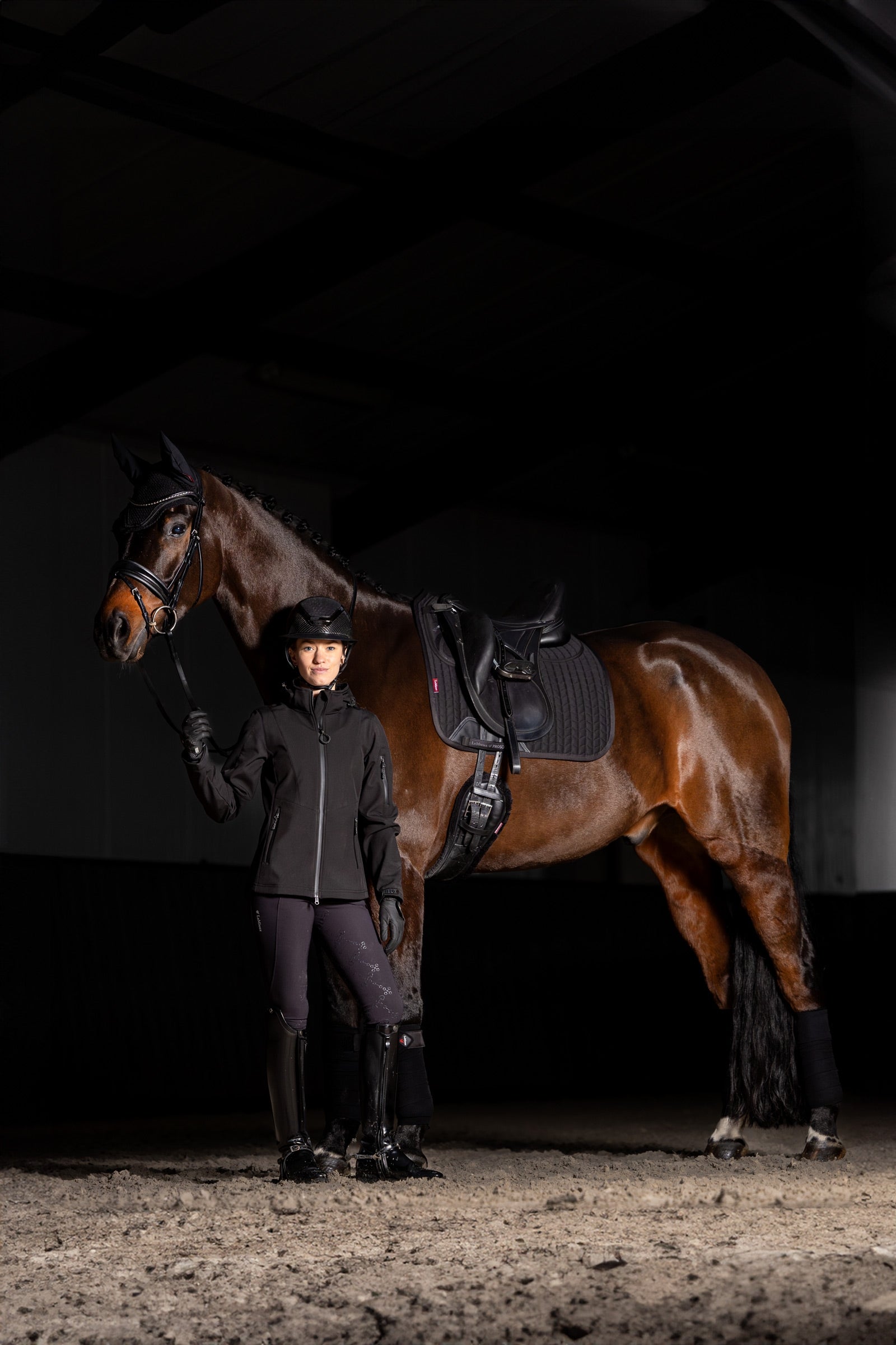 LeMieux Prosorb Plain 2 Pocket DR Square Saddle Pads