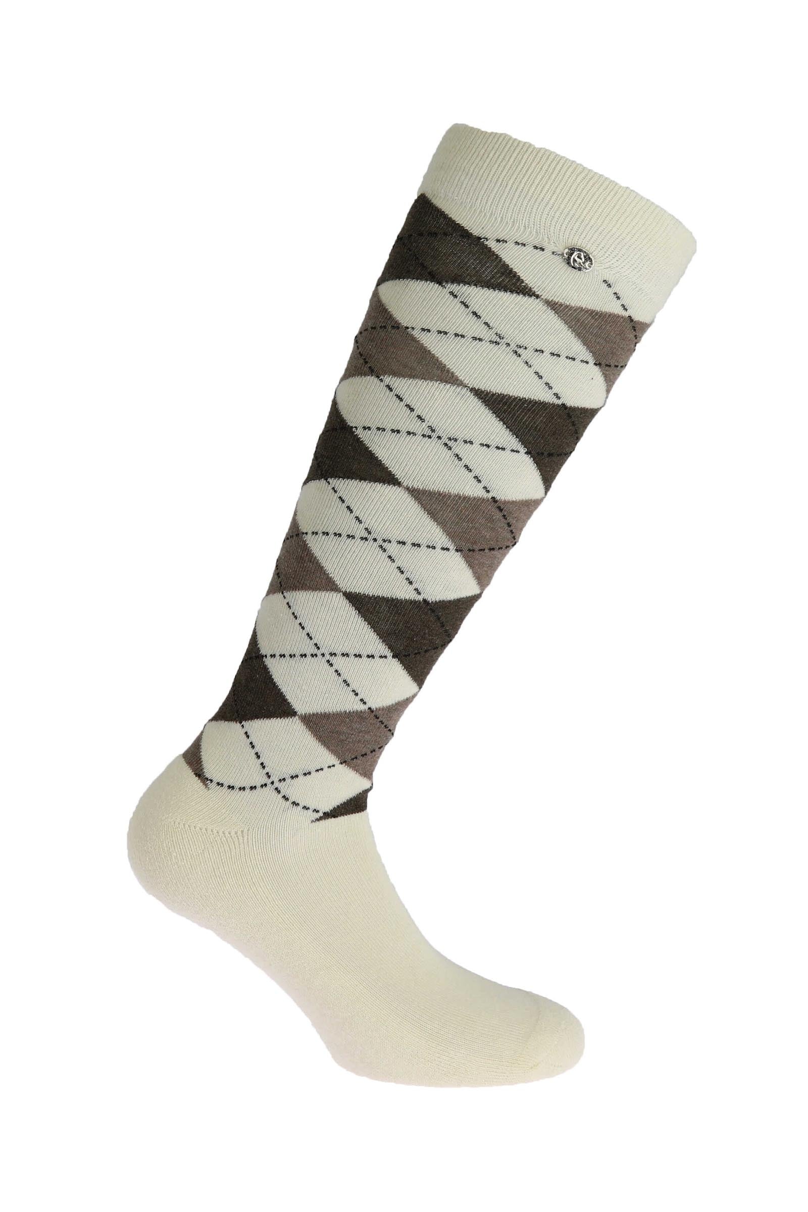 EQUITHÈME Argyle calze da equitazione Calzini