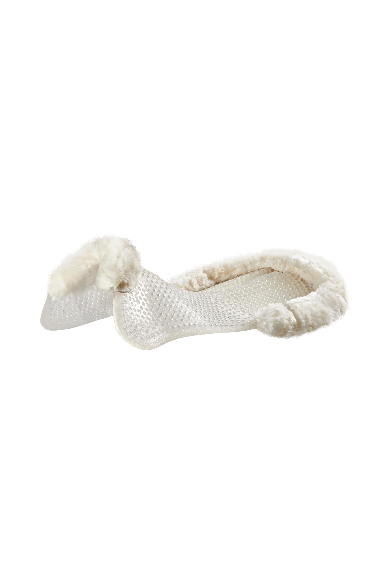 Acavallo Gel antiscivolo Classic con schaffell sagomato rialzo posteriore Sottosella