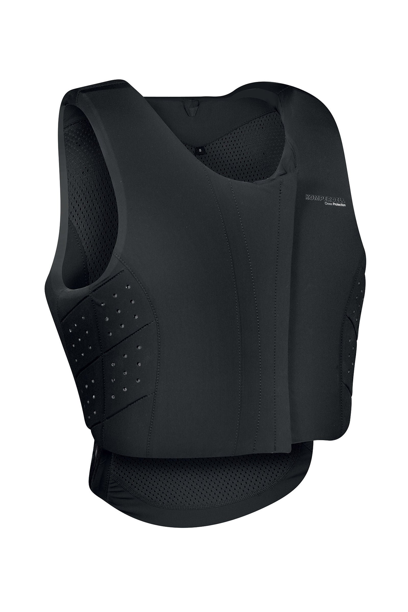 Komperdell body protector da equitazione con zip frontale, vestibilità regolare Attrezzatura di sicurezza
