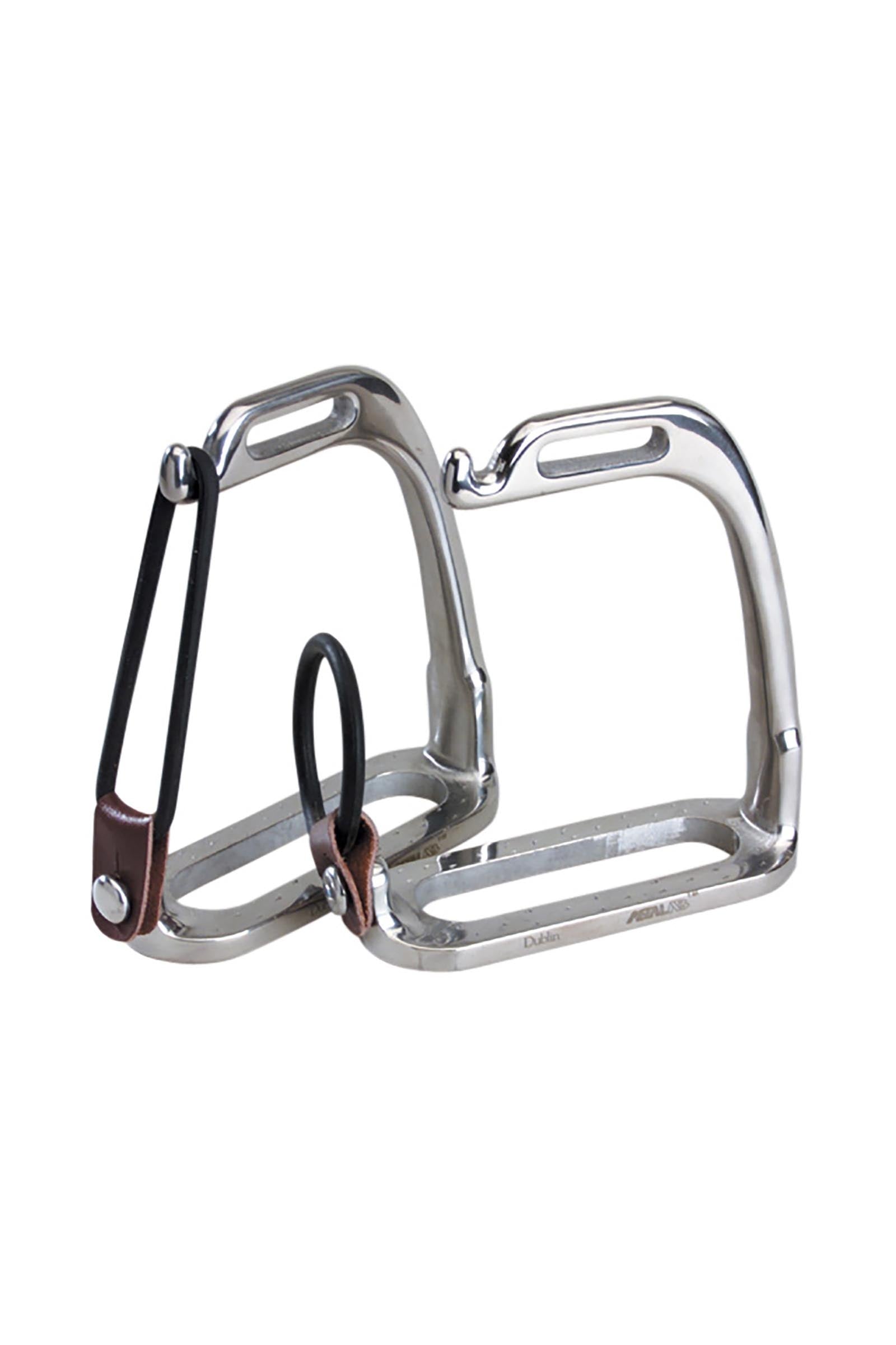 Korsteel Stainless Steel Peacock Stirrup Irons Selle & Sottopancia